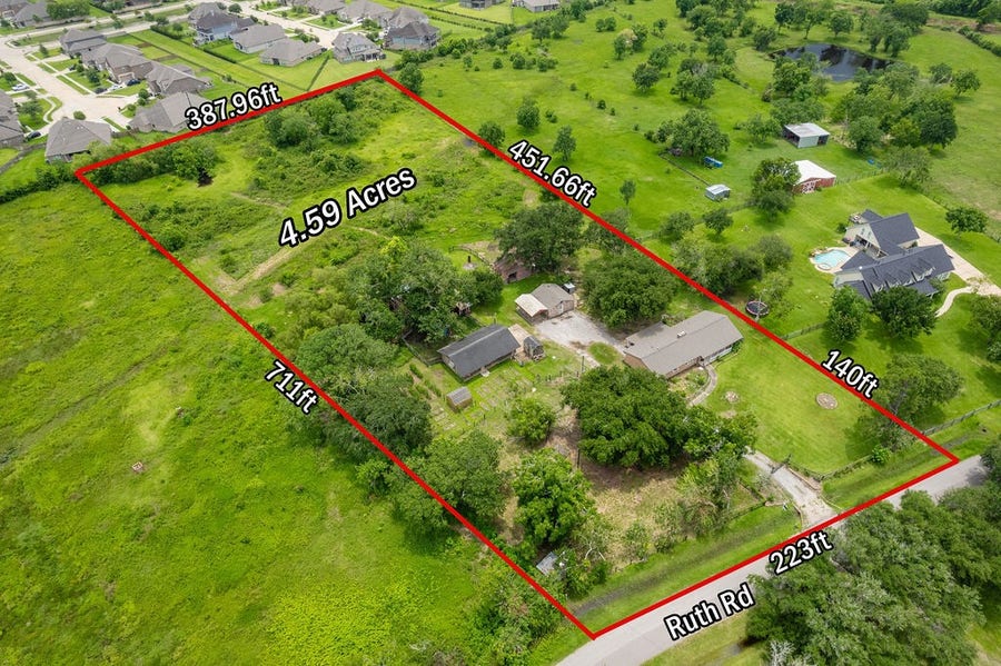 Property photo for 9235 Ruth Road, Iowa Colony, TX