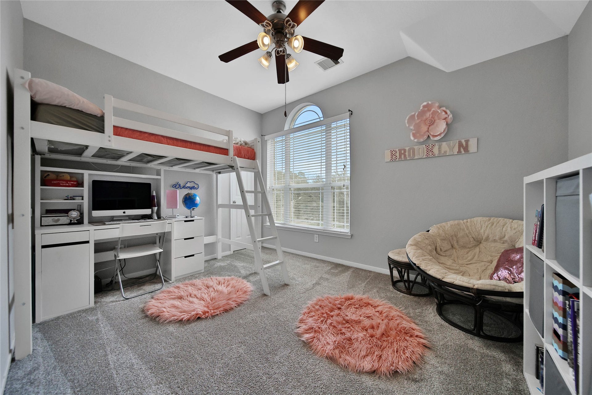17311 Lassen Forest Lane, Humble, TX 77346 Secondary bedrooms offer a spacious layout with walk-in closets. Plush carpeting replaced in 2022.