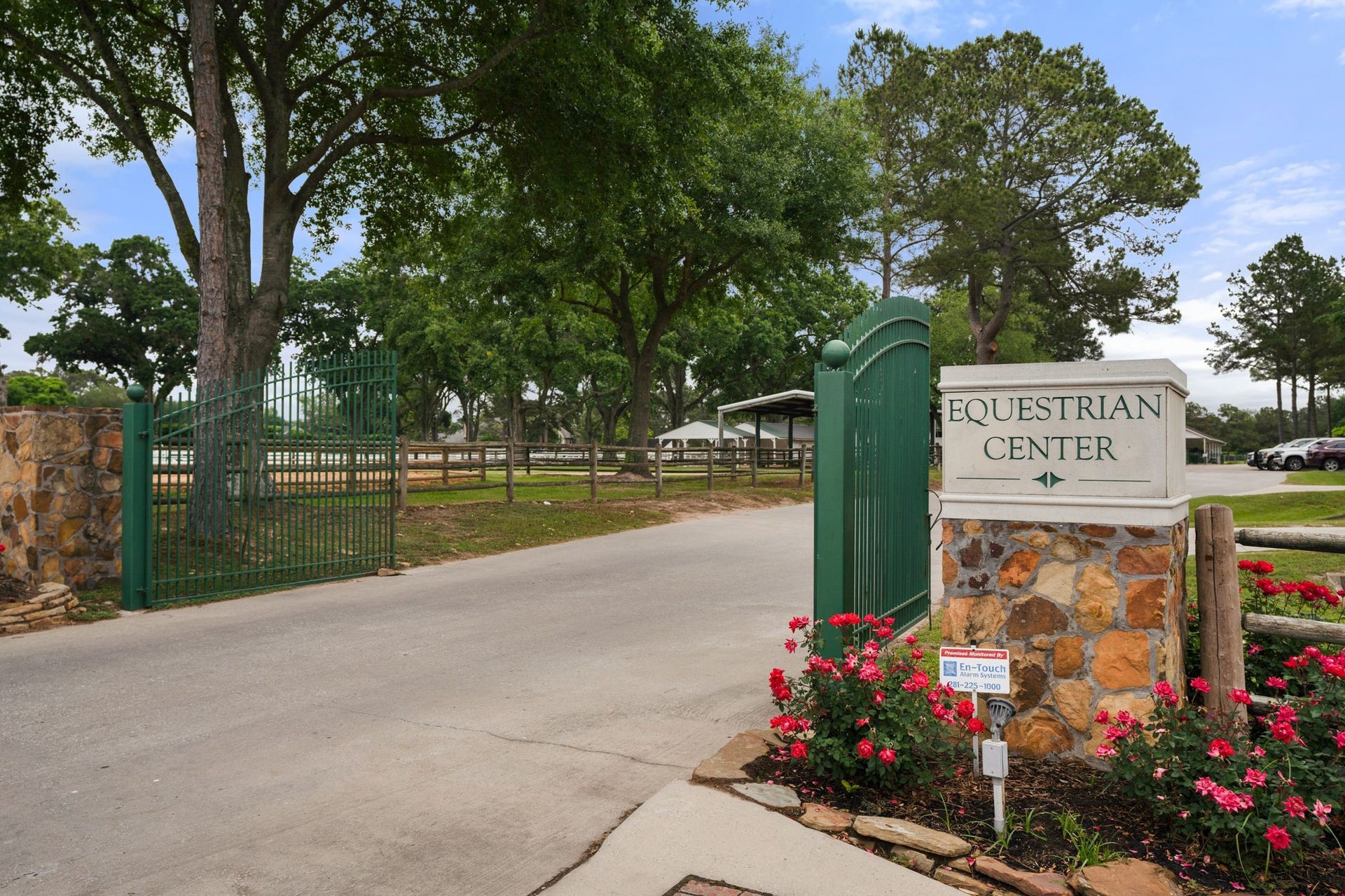 1323 Freshwater Bay Court, Spring, TX 77379 The Equestrian Center still has some of the original white wood clad stables, offices, and barn in use today. A real gem if your family has an interest in riding or learning to ride.