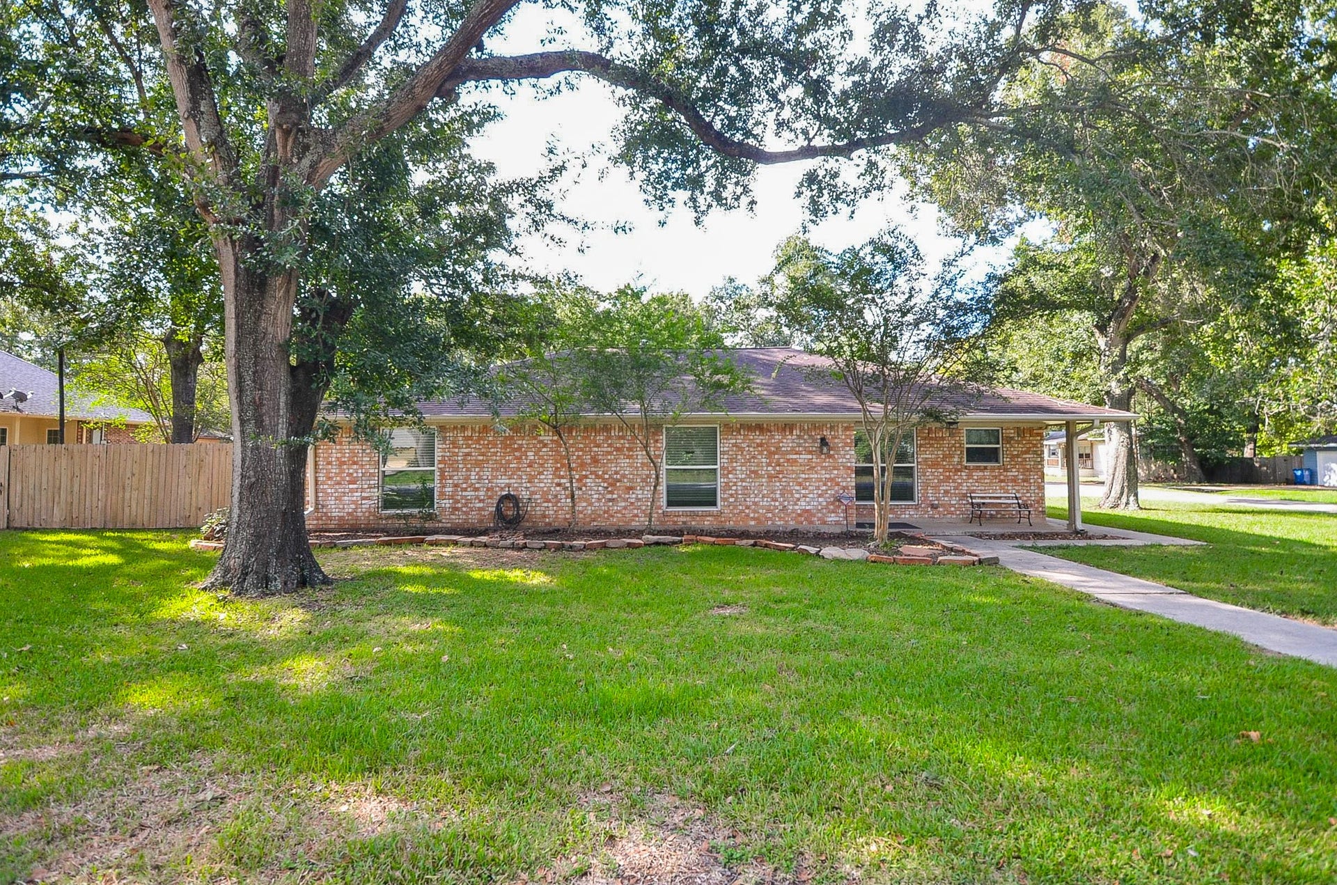 2615 Brazeal Street, Waller, TX 77484 This gorgeous single level brick ranch style beauty has stood the test of time since 1978, in its abundantly green, well manicured 12,998 square-foot-lot graced with towering shade trees and attentive landscaping.; complemented by 1,842 square-feet of interior living space.