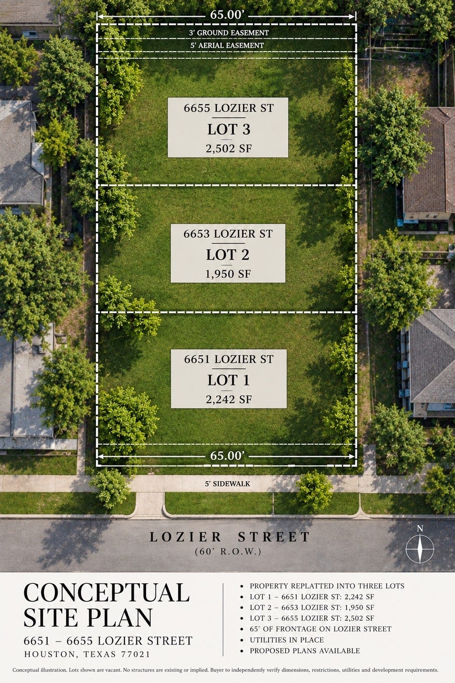 Property photo for 6653 Lozier Street, Houston, TX