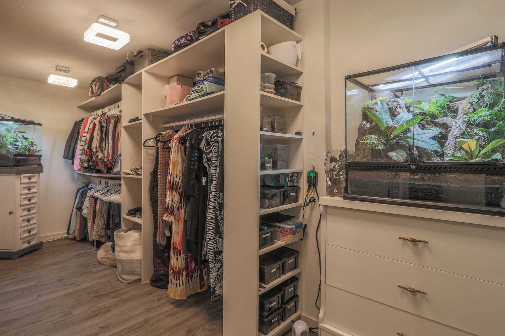 2575 Cliff Drive, Dickinson, TX 77539 One of the 2 nice sized closets in the primary room.
