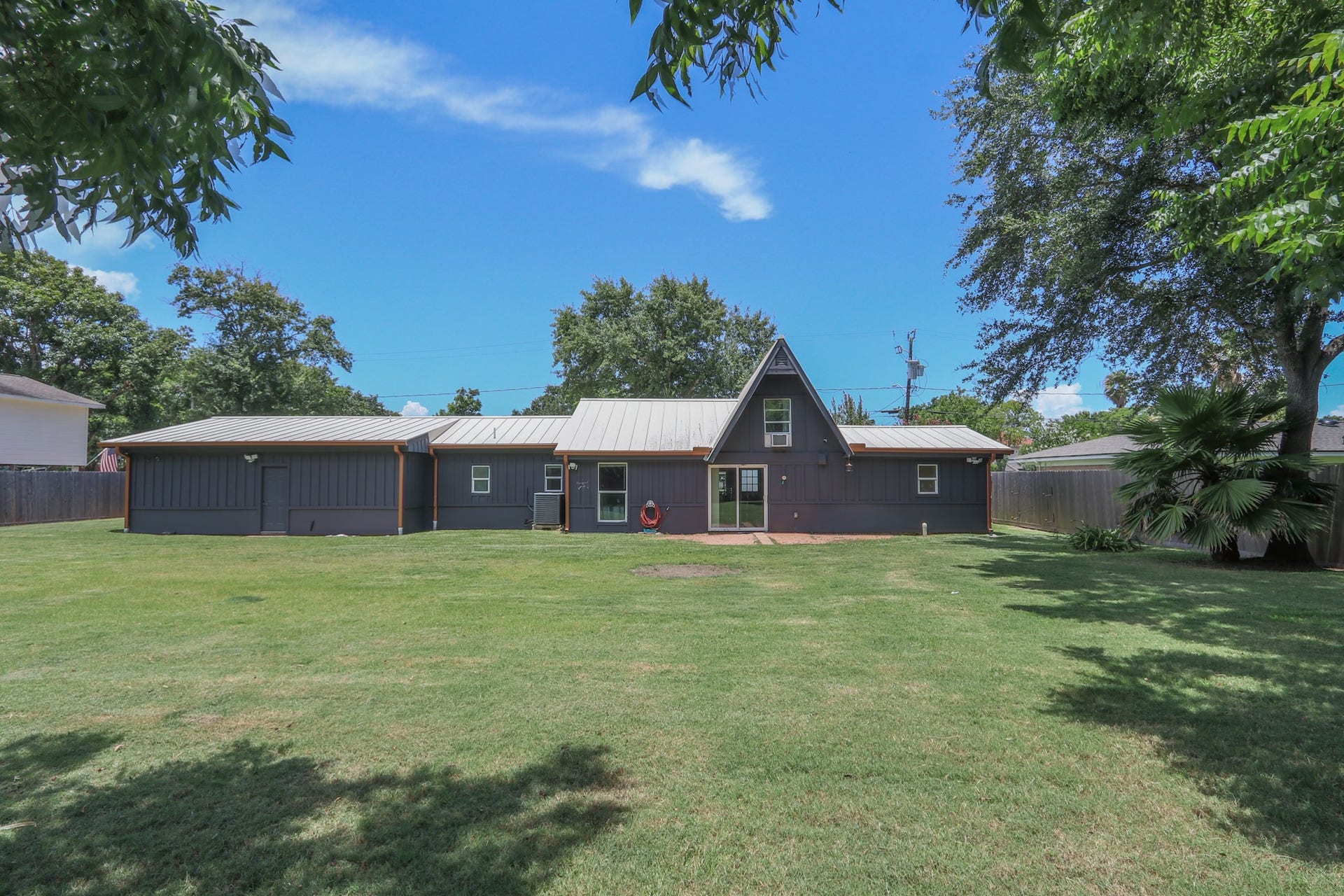 2575 Cliff Drive, Dickinson, TX 77539 There are several massive pecan trees that produce a nice crop each year in the back yard.