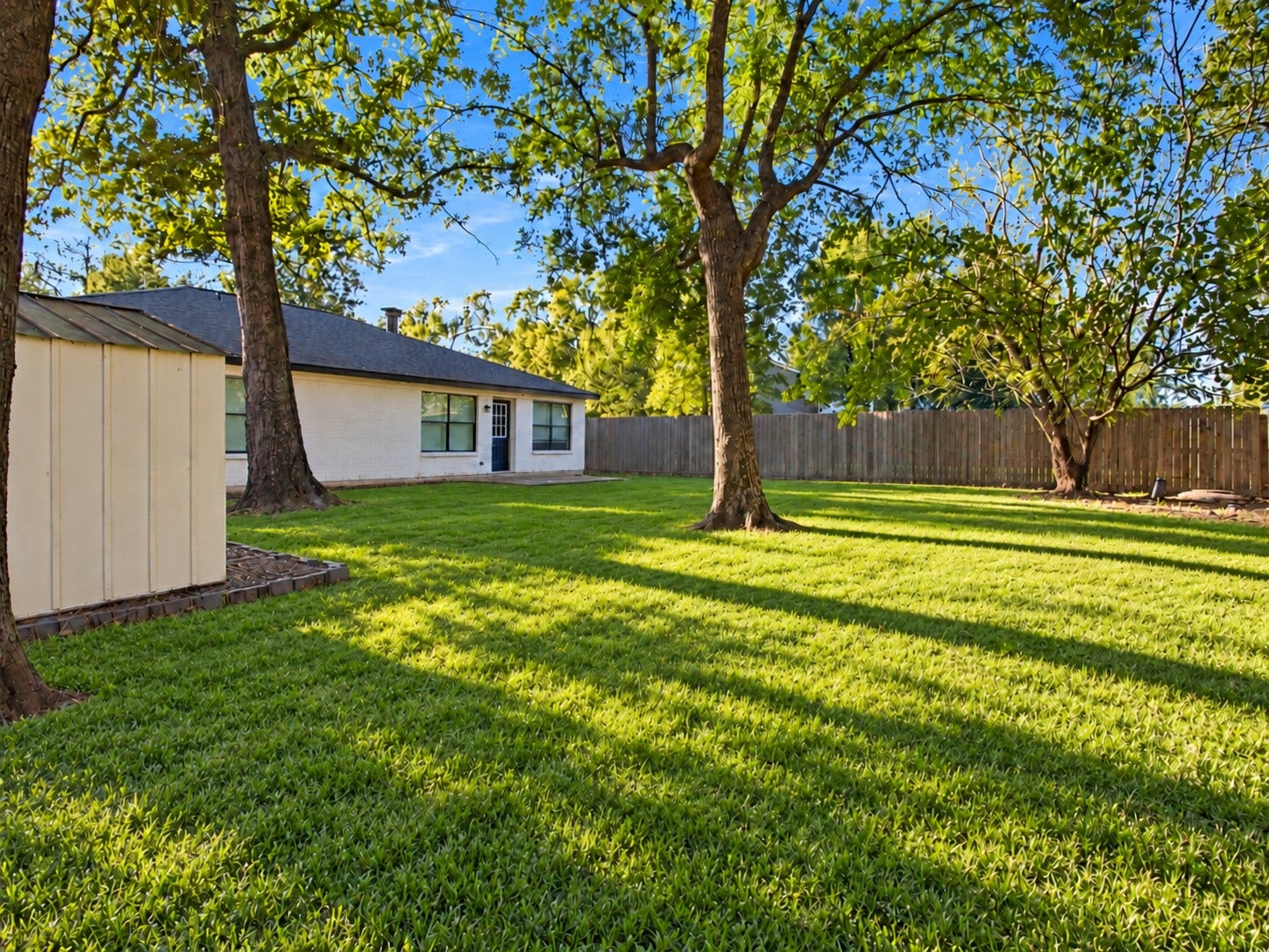 17810 Port O Call Street, Crosby, TX 77532 Another angle of the backyard!