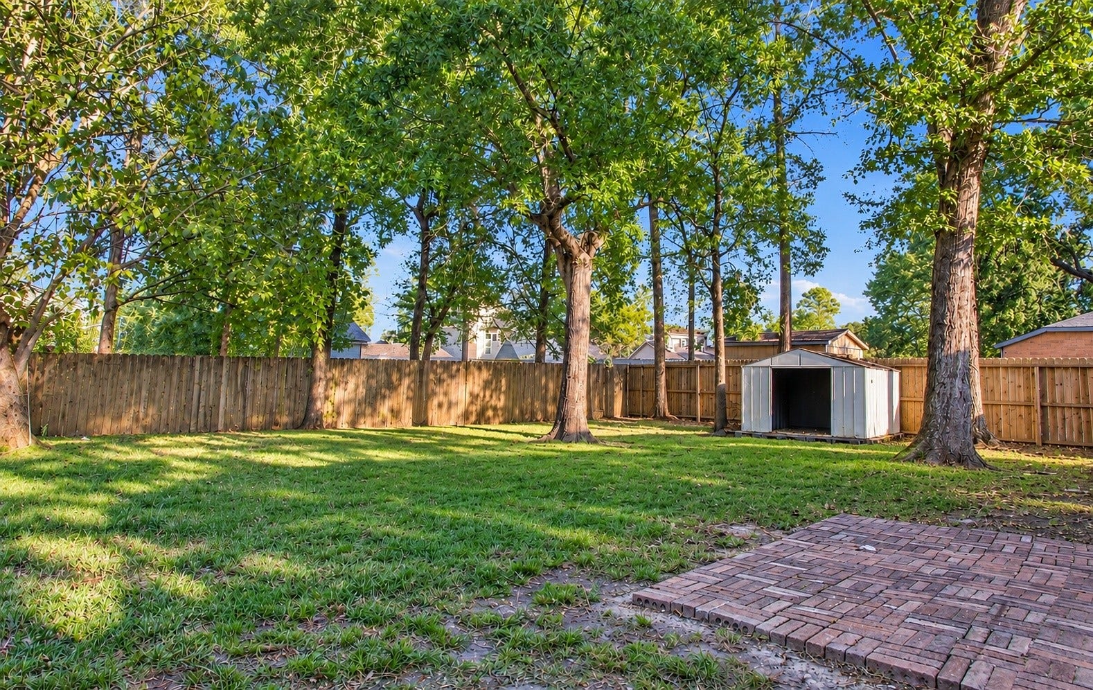 17810 Port O Call Street, Crosby, TX 77532 Another angle of the backyard!