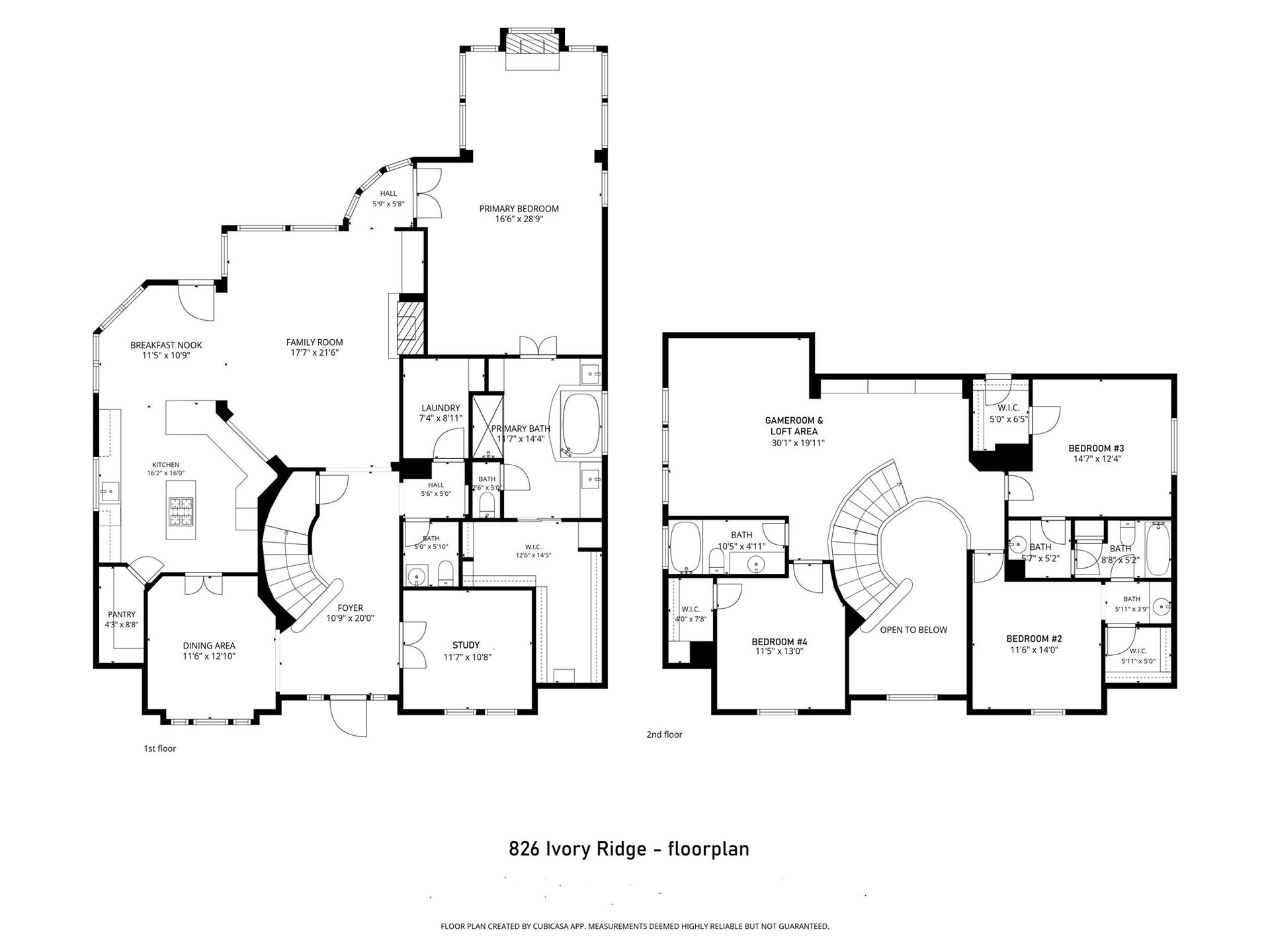 826 Ivory Ridge Lane, Houston, TX 77094 826 Ivory Ridge - floorplan