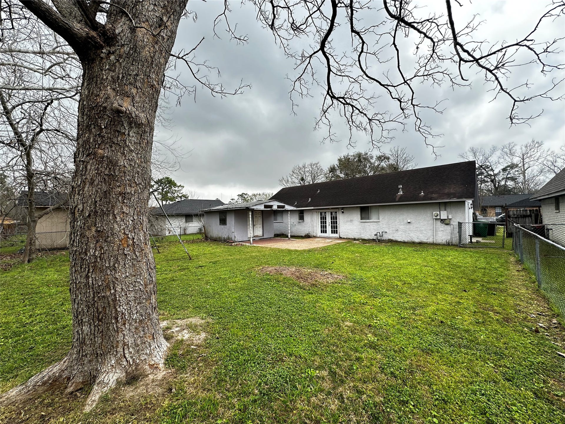 7718 Mosewood Street, Houston, TX 77040 Spacious Backyard with Shed