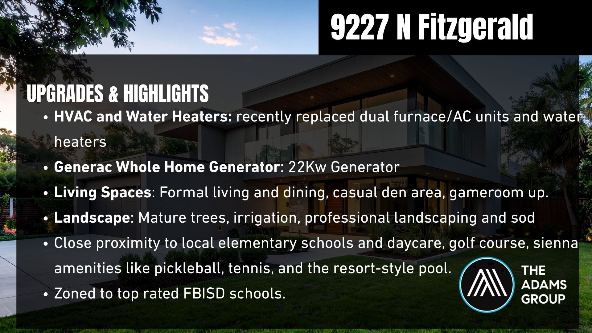 9227 N Fitzgerald Way, Missouri City, TX 77459 9227 N Fitzgerald Way, Missouri City, TX 77459