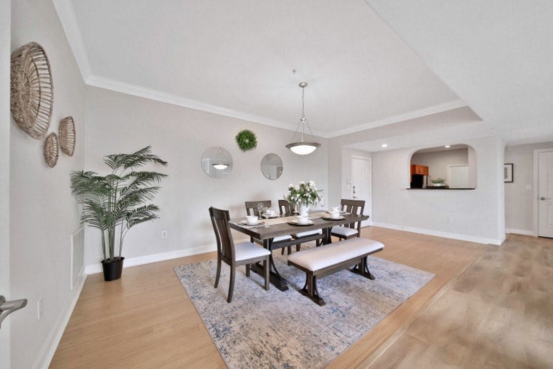 2299 Lone Star Drive, #406, Sugar Land, TX 77479 The view of formal dining.