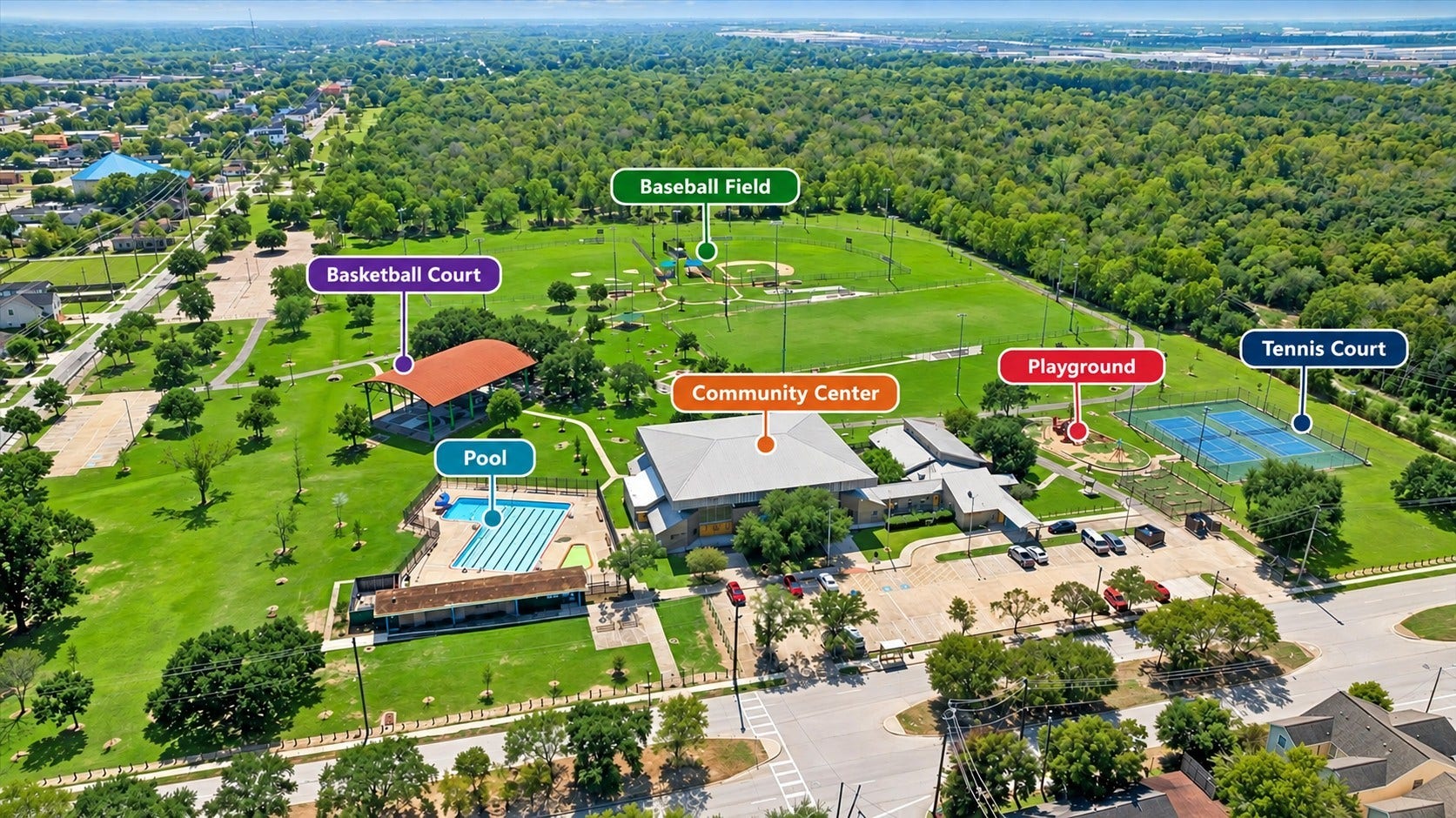 3515 Shelby Circle, #A/B, Houston, TX 77051 Walking distance to Sunnyside Park which offers walking & biking trails, tennis courts, swimming pool, soccer fields, and community center.