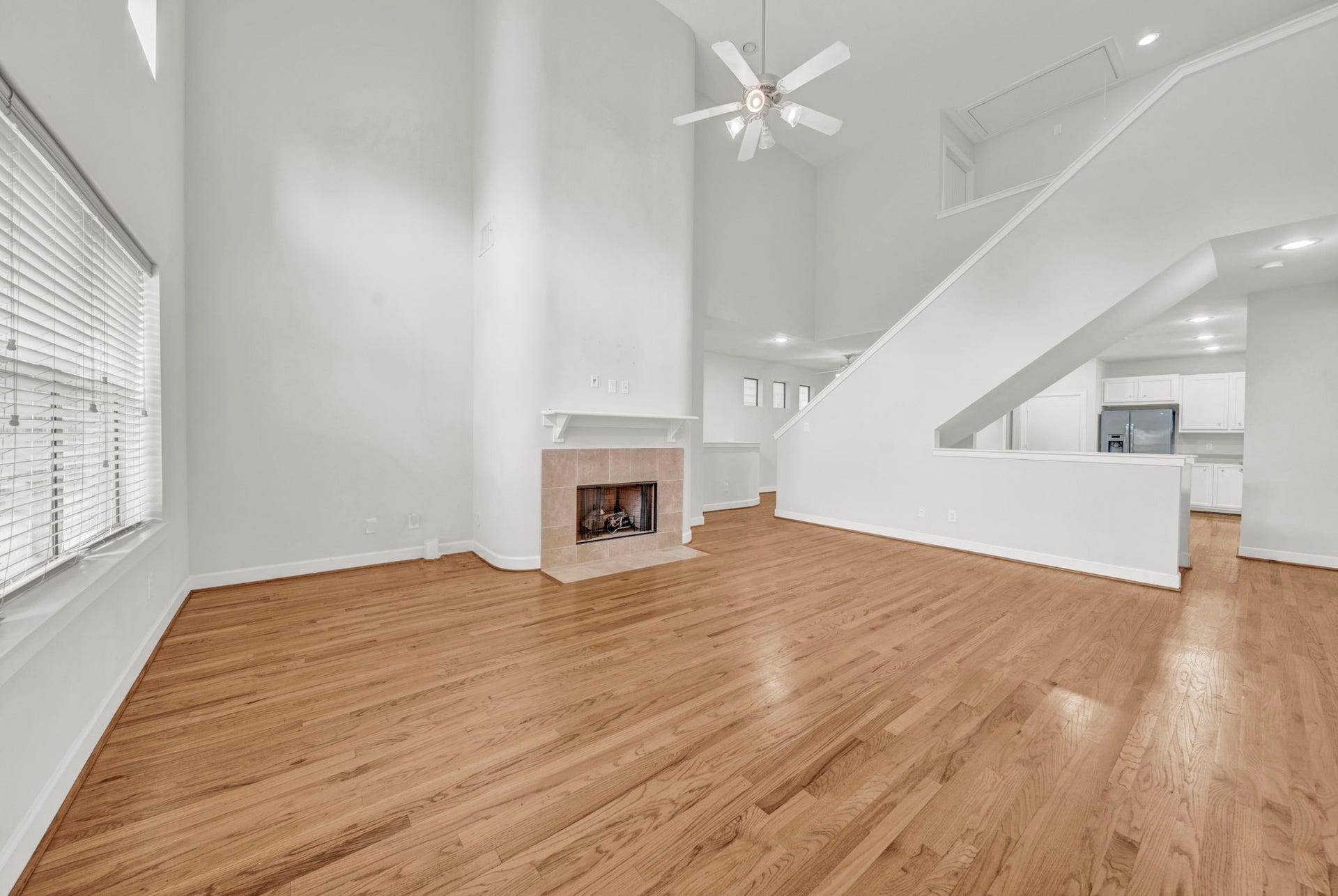 650 Westcross Street, #56, Houston, TX 77018 Living Room on Second Floor
