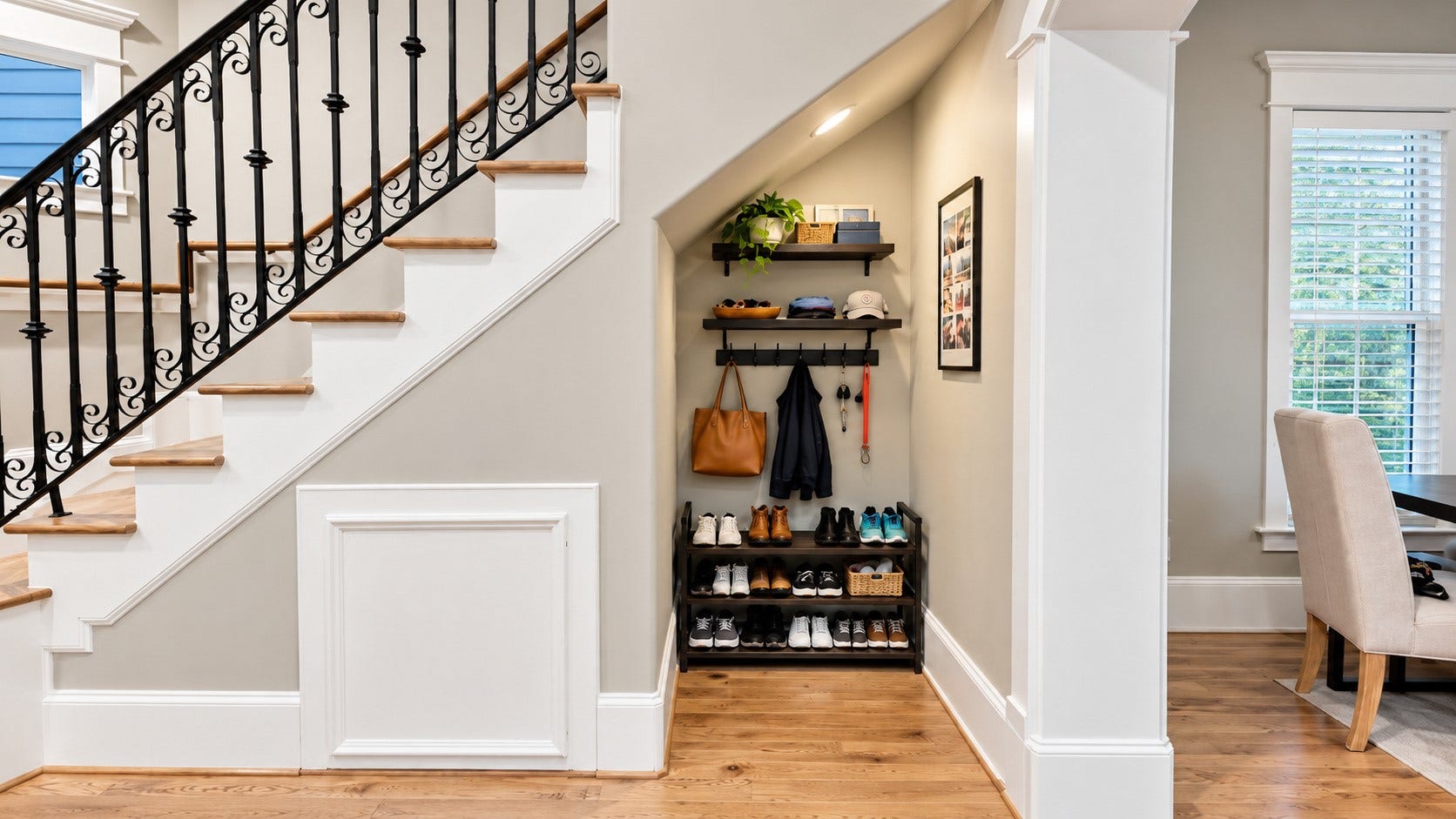 821 W 17th Street, #B, Houston, TX 77008 ...The under-stair organization station & Storage...