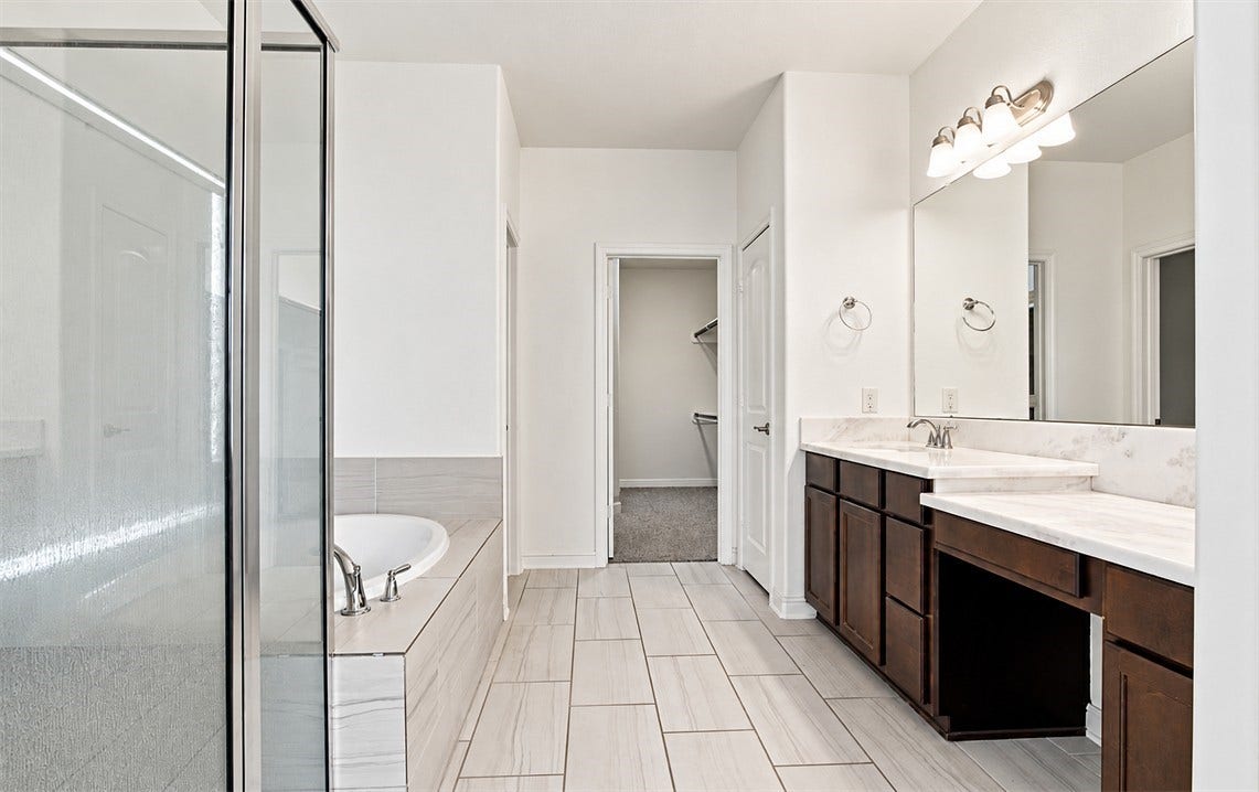 23827 Padauk Tree Trail, Katy, TX 77493 Primary bath with dual sinks
