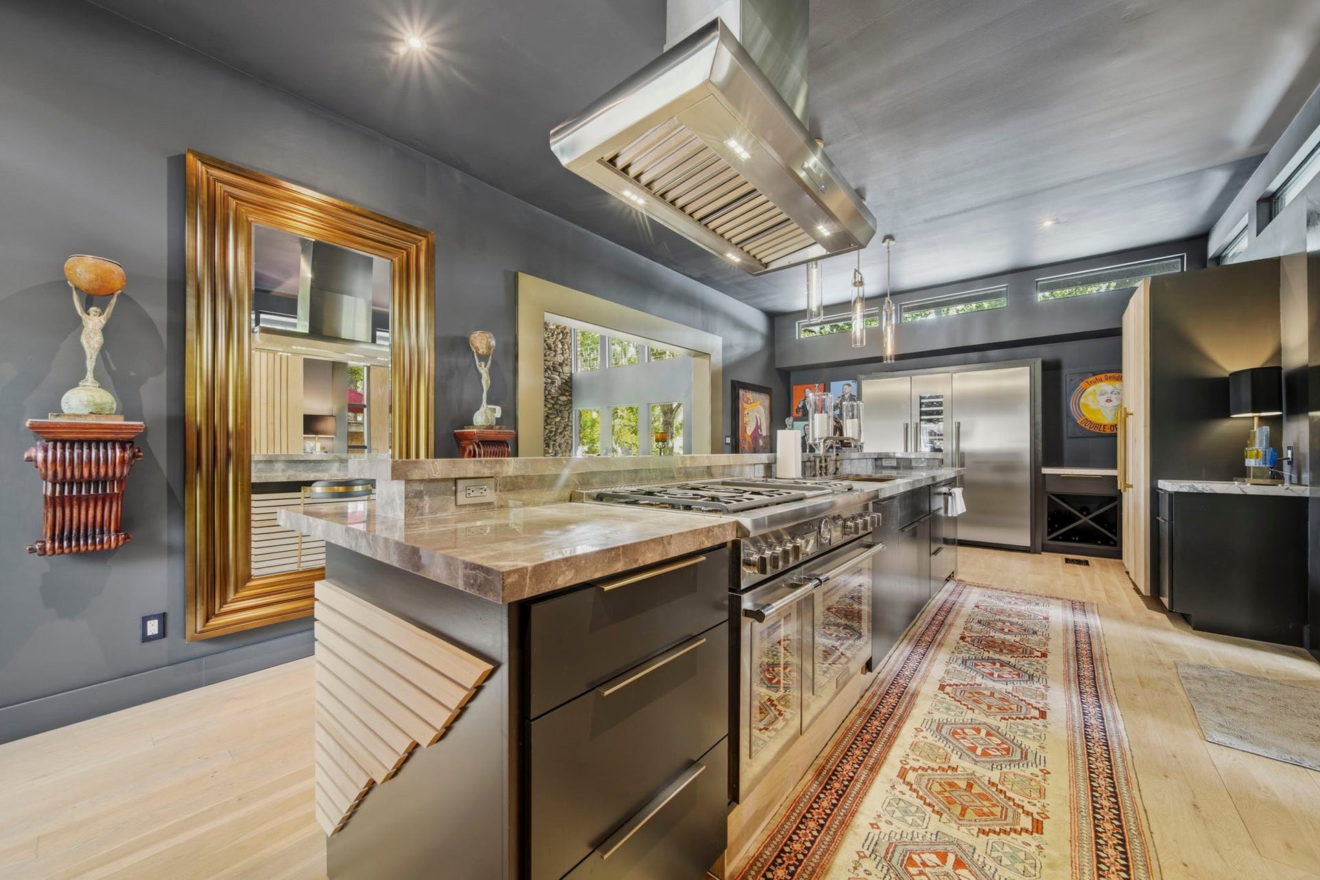 203 Chimney Rock Road, Houston, TX 77024 Kitchen with thermador appliances