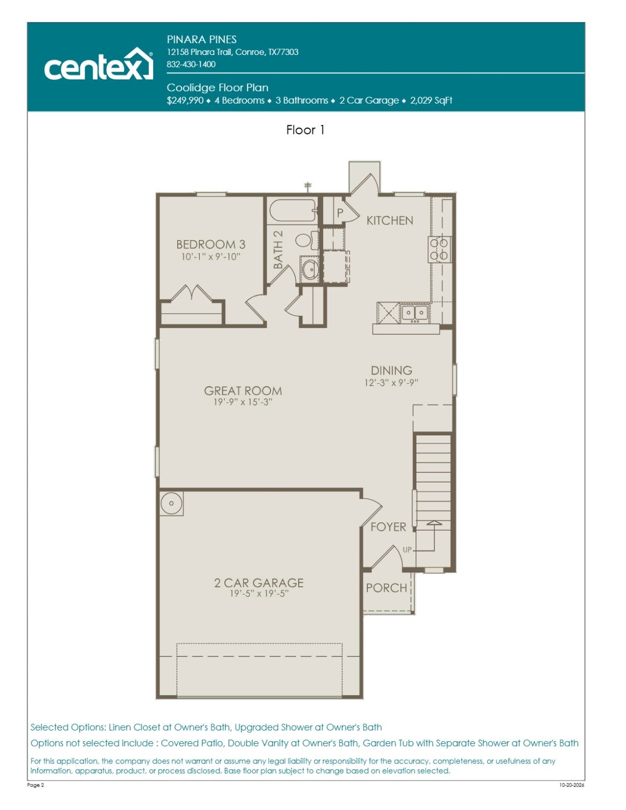 12131 Pinara Trail, Conroe, TX 77303 12131 Pinara Trail, Conroe, TX 77303