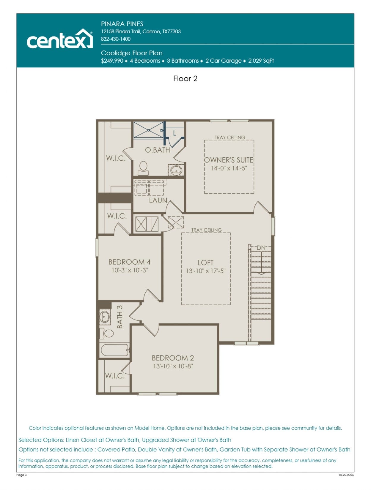 12131 Pinara Trail, Conroe, TX 77303 12131 Pinara Trail, Conroe, TX 77303