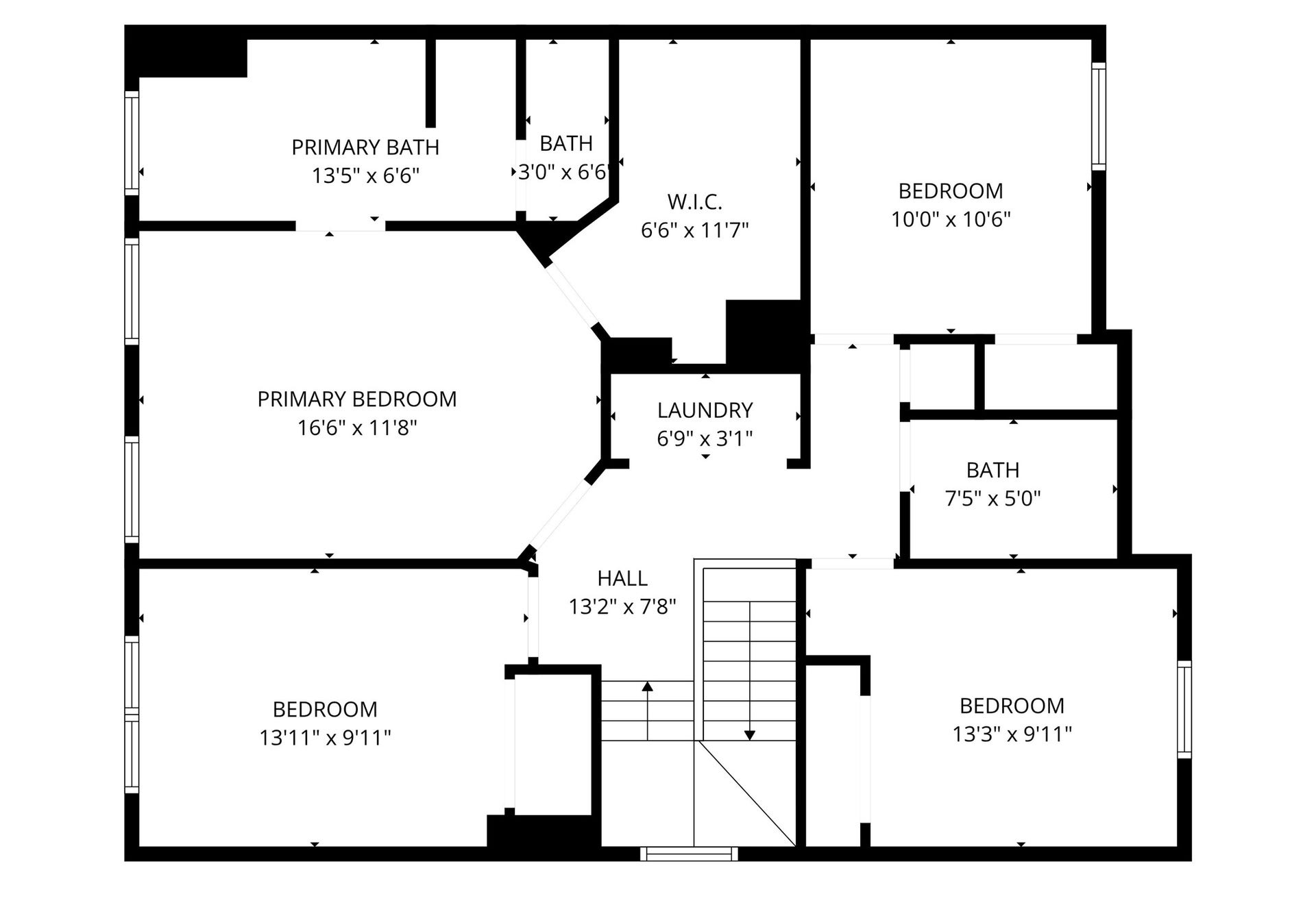 7543 Park Bend Lane, Pasadena, TX 77505 Upstairs