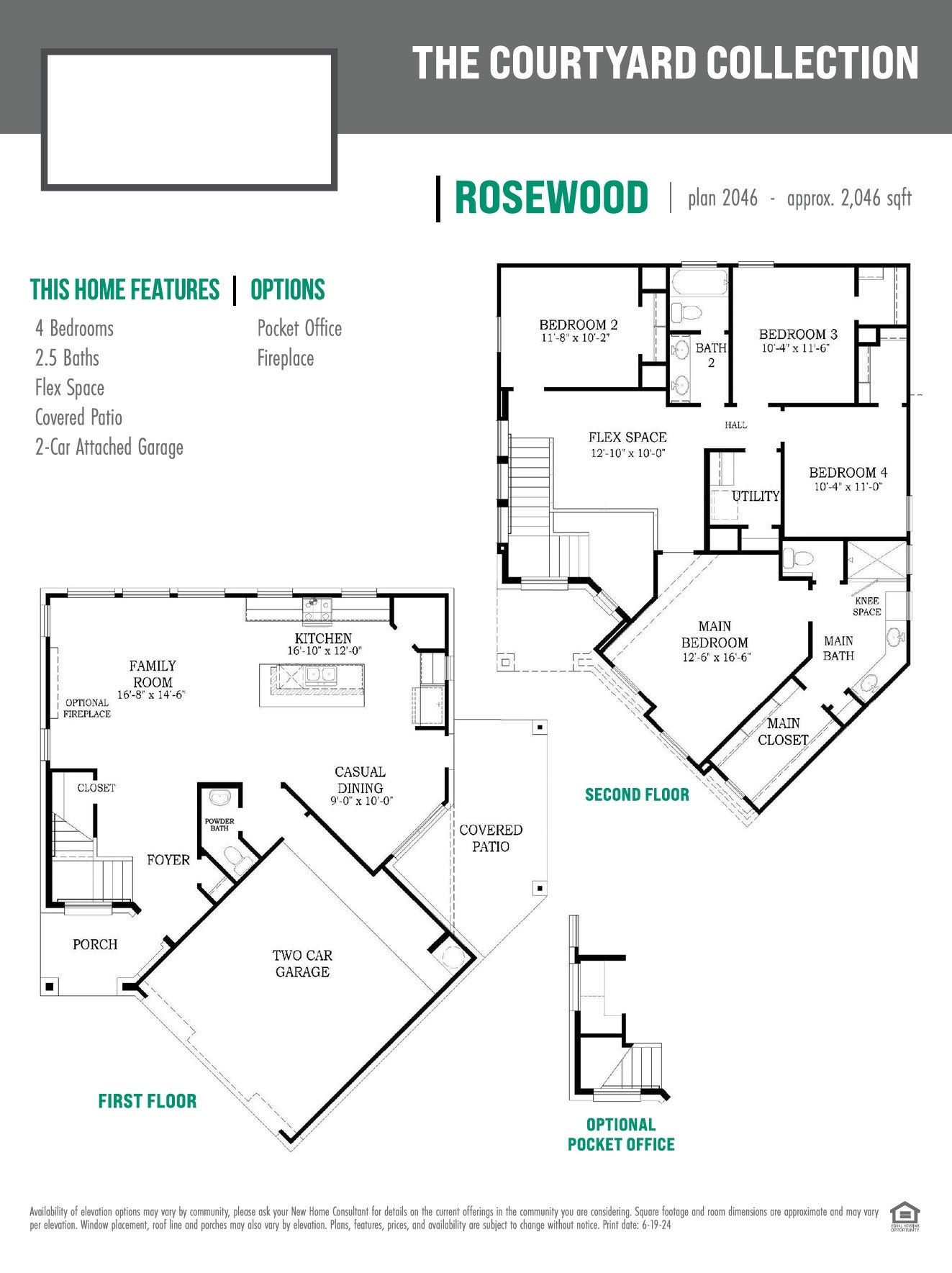 Rosewood Floorplan