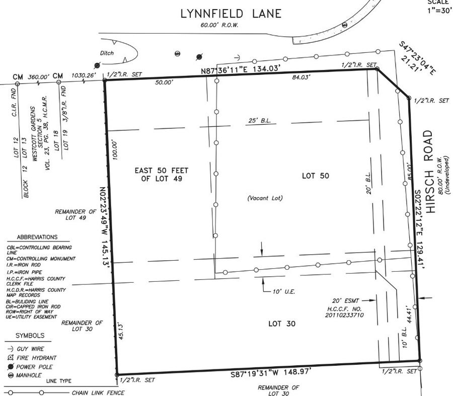 Property photo for 0 Lynnfield Avenue, Houston, TX