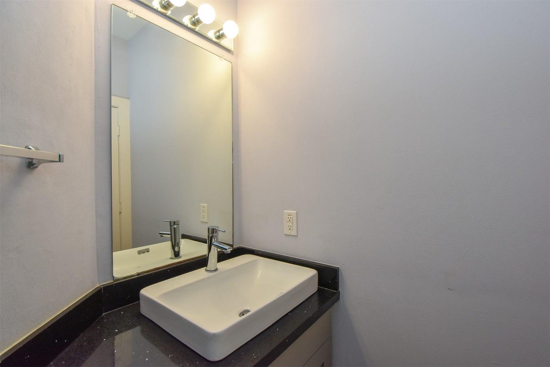 5710 Cornish Street, #1, Houston, TX 77007 Updated Guest Half Bathroom downstairs.