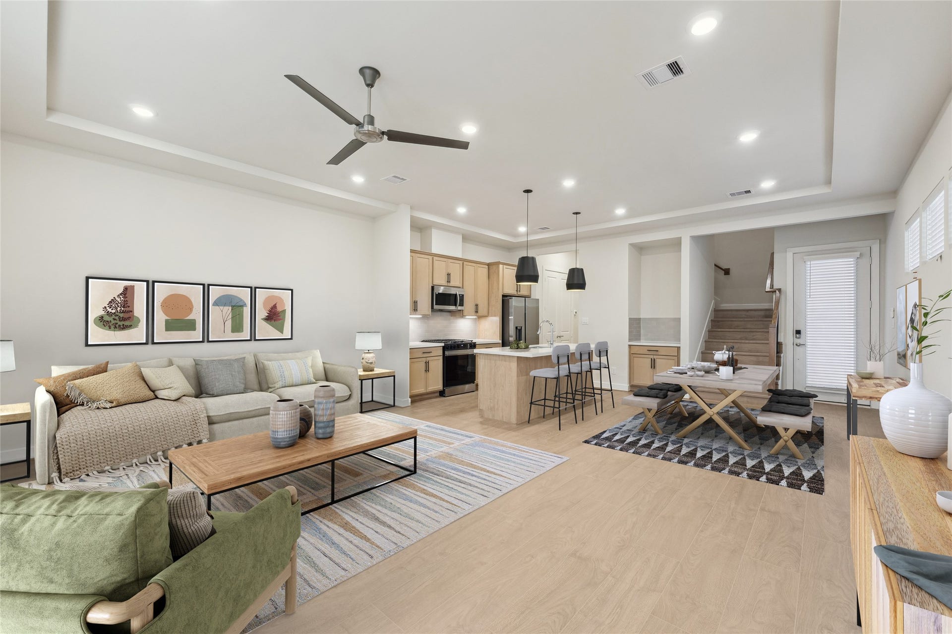 24412 Colonial Mound Drive, Katy, TX 77493 Virtually staged representative photo. Layout and selections may vary.