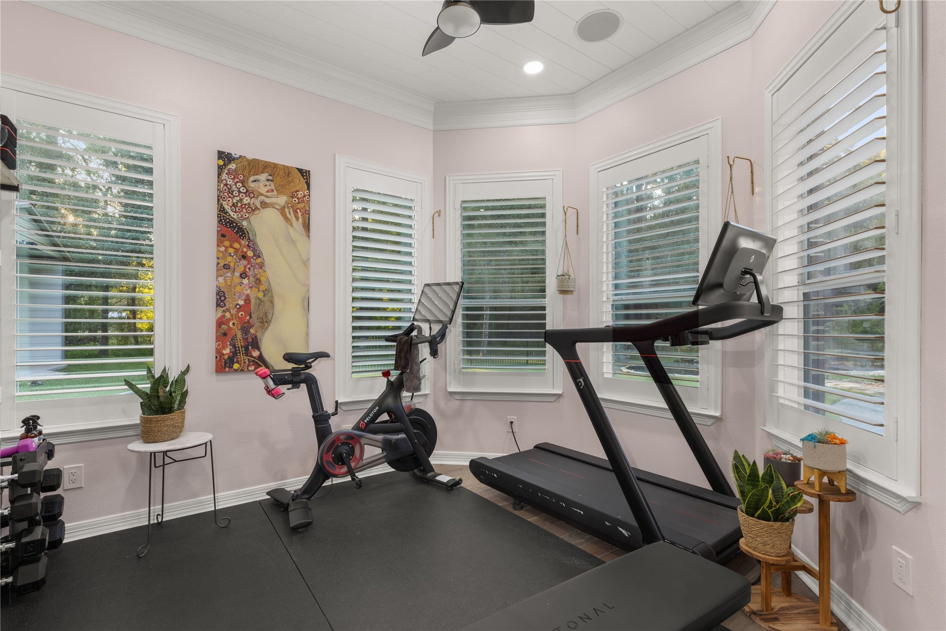 Study/Workout Room adjacent to the primary bedroom
