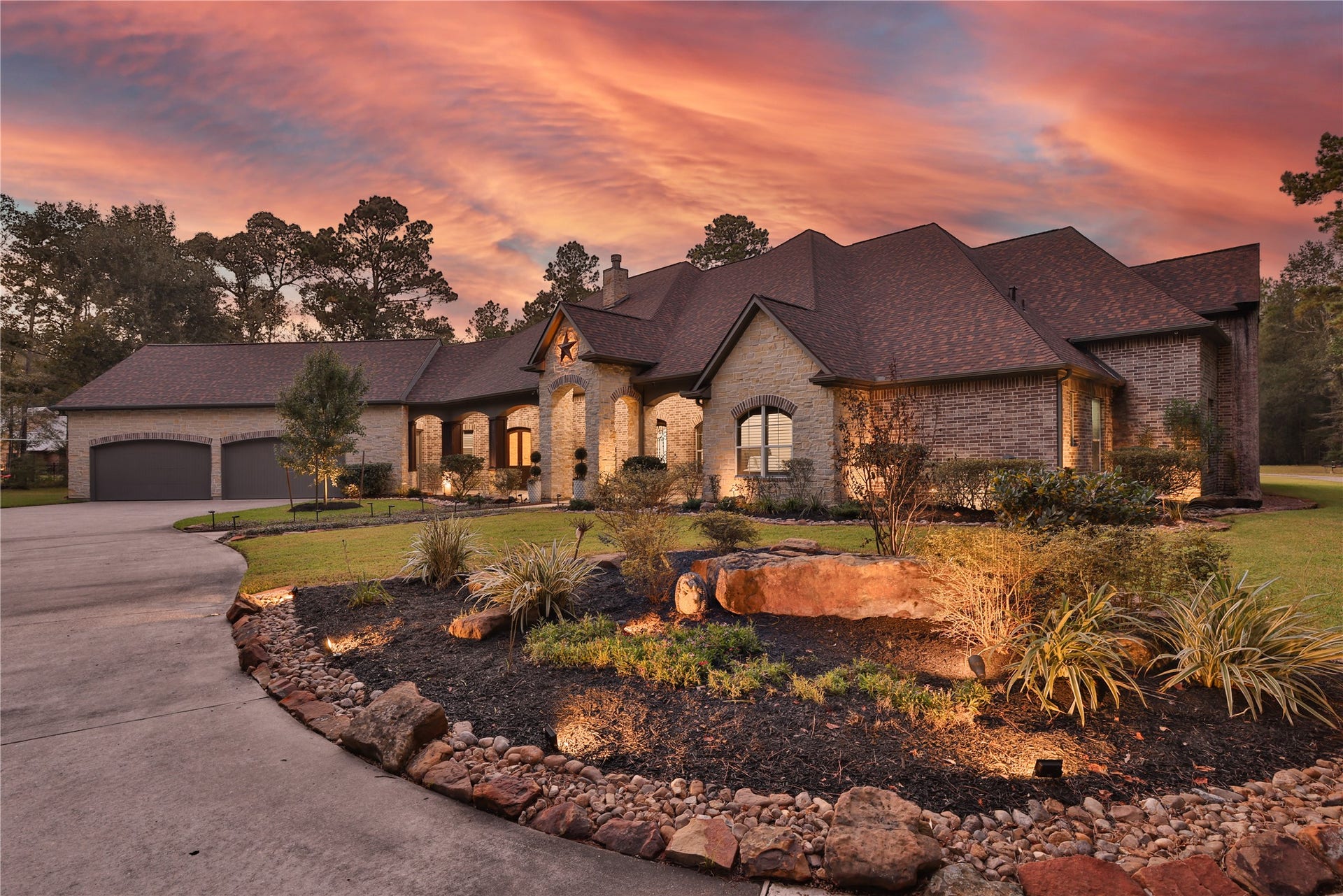 Gorgeous elevation with updated landscaping