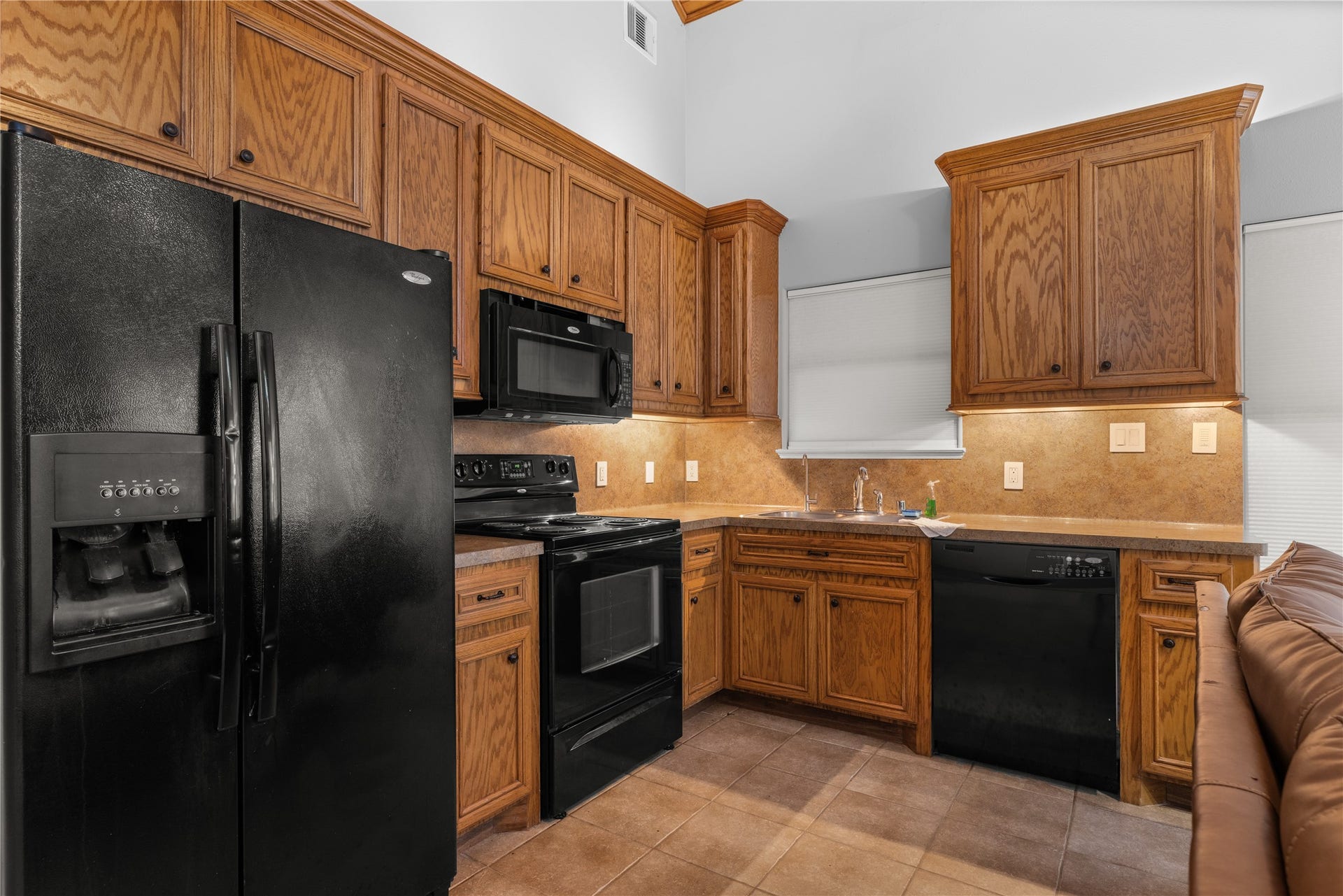Kitchen in the guest house
