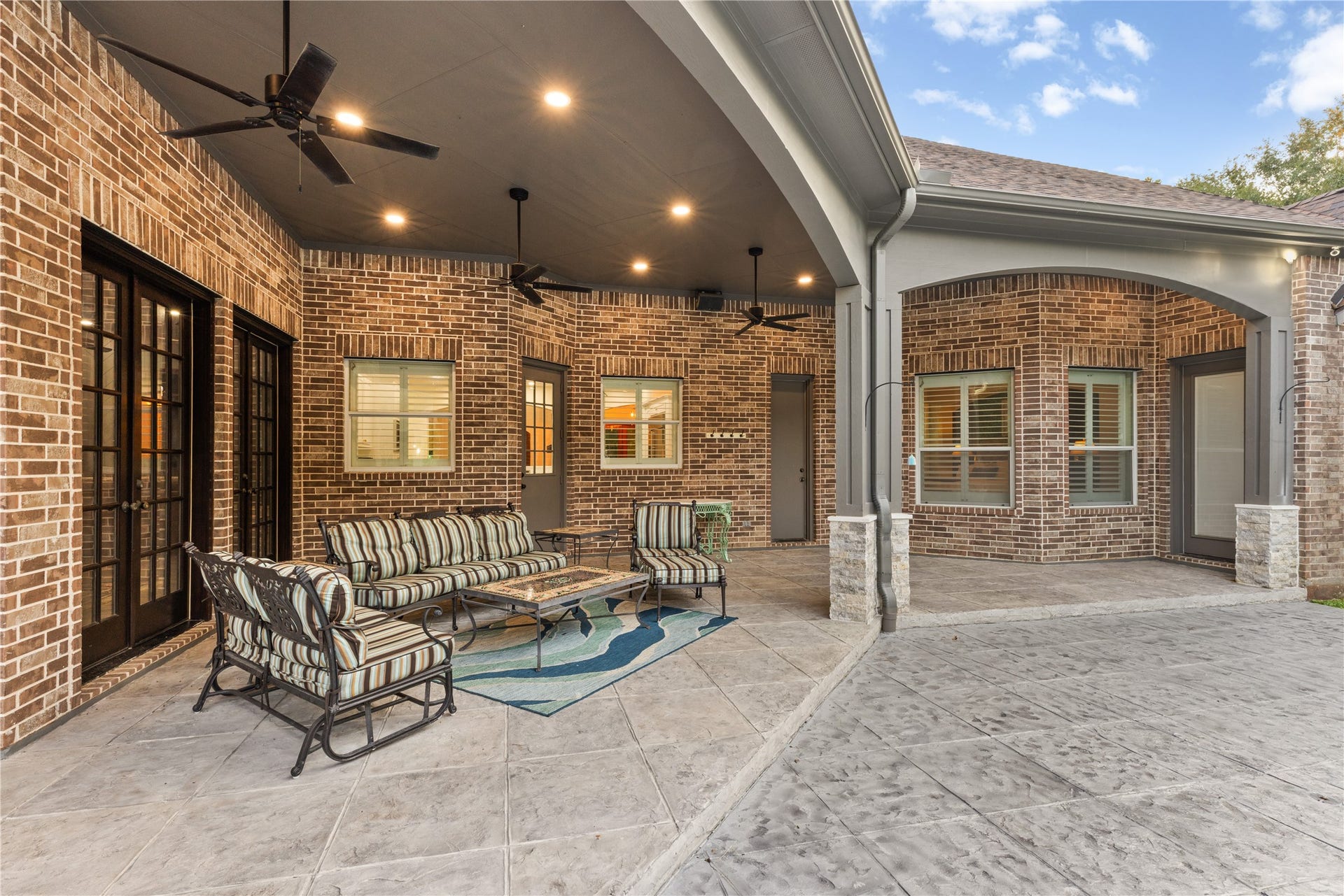 Backyard Covered Porch