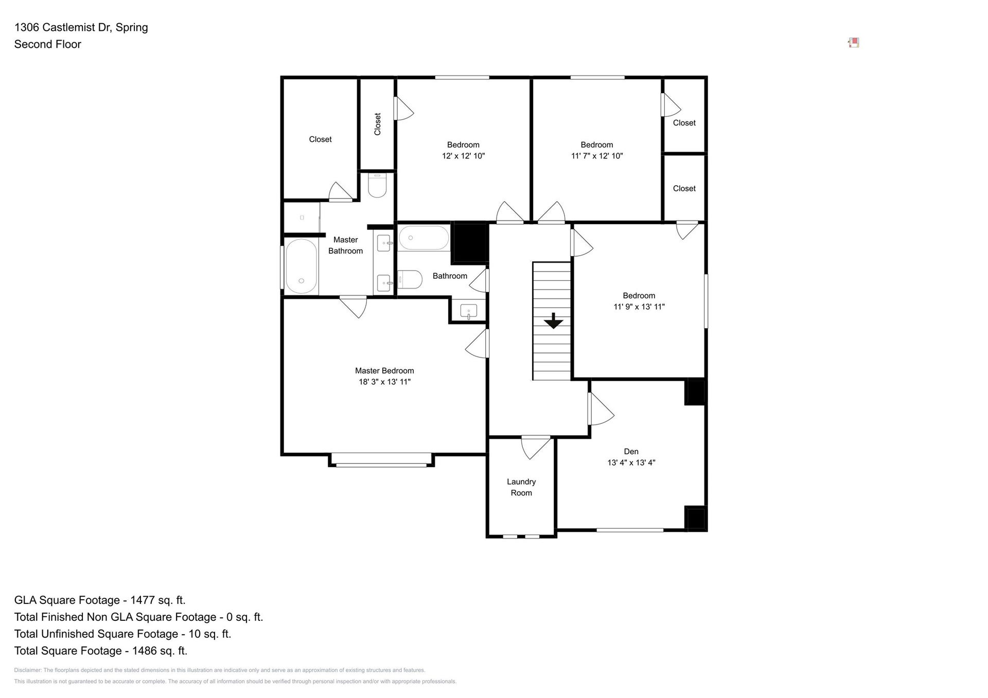 1306 Castlemist Drive, Spring, TX 77386 1306 Castlemist Drive, Spring, TX 77386