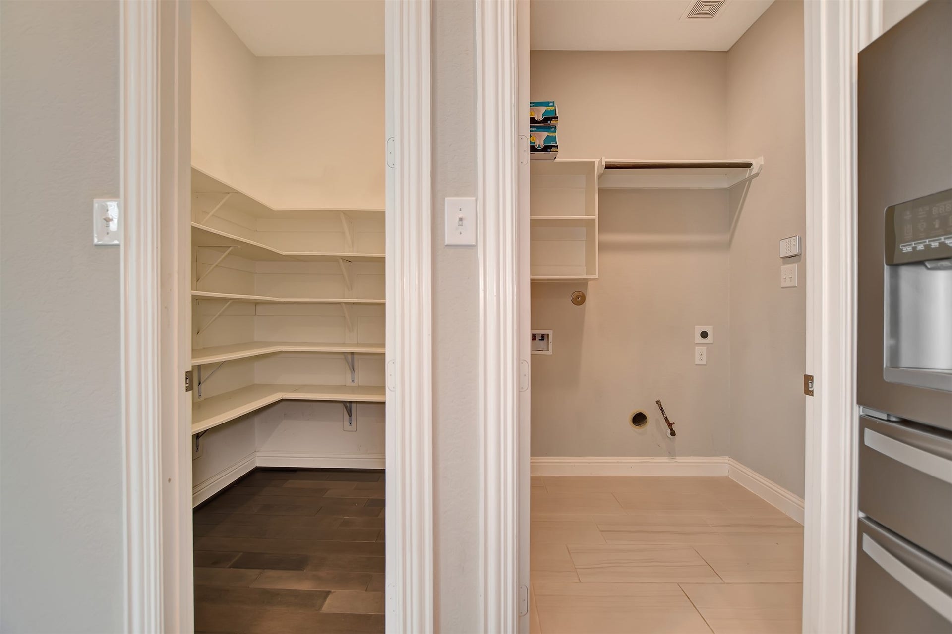 23623 San Ricci Court, Richmond, TX 77406 Another view of the pantry and laundry.