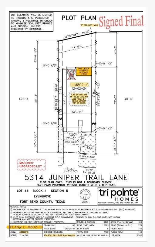 5314 Juniper Trail Lane, Richmond, TX 77406