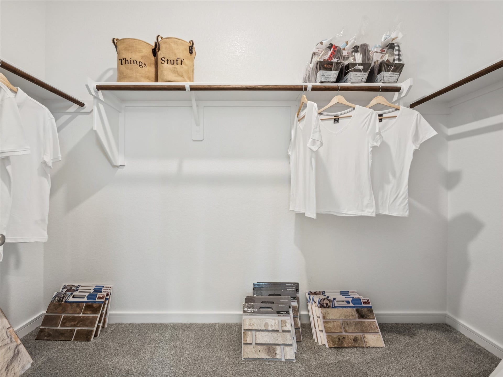 Primary walk-in closet (*Photo not of actual home and used for illustration purposes only.)