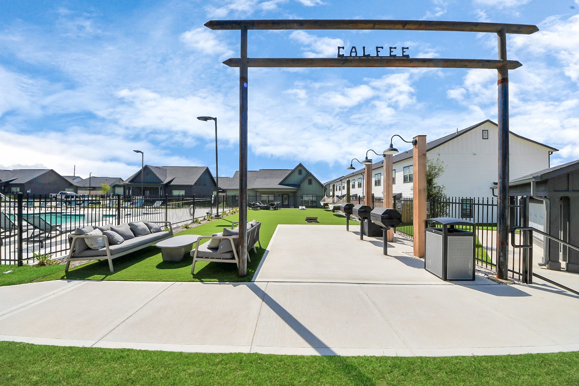 Enjoy an abundance of Amenities:Resort-Style Pool w/Sundeck Ledge&Outdoor Lounge Areas w/Grilling area,Gaming Lawn,Pickleball Court,Quaint Dog Park for your fur babies!24/7 Fitness Center w/Kids Play Zone area.Stunning Clubhouse w/Caf/Lounge.Playground Area.Electric Vehicle Charging Stations!