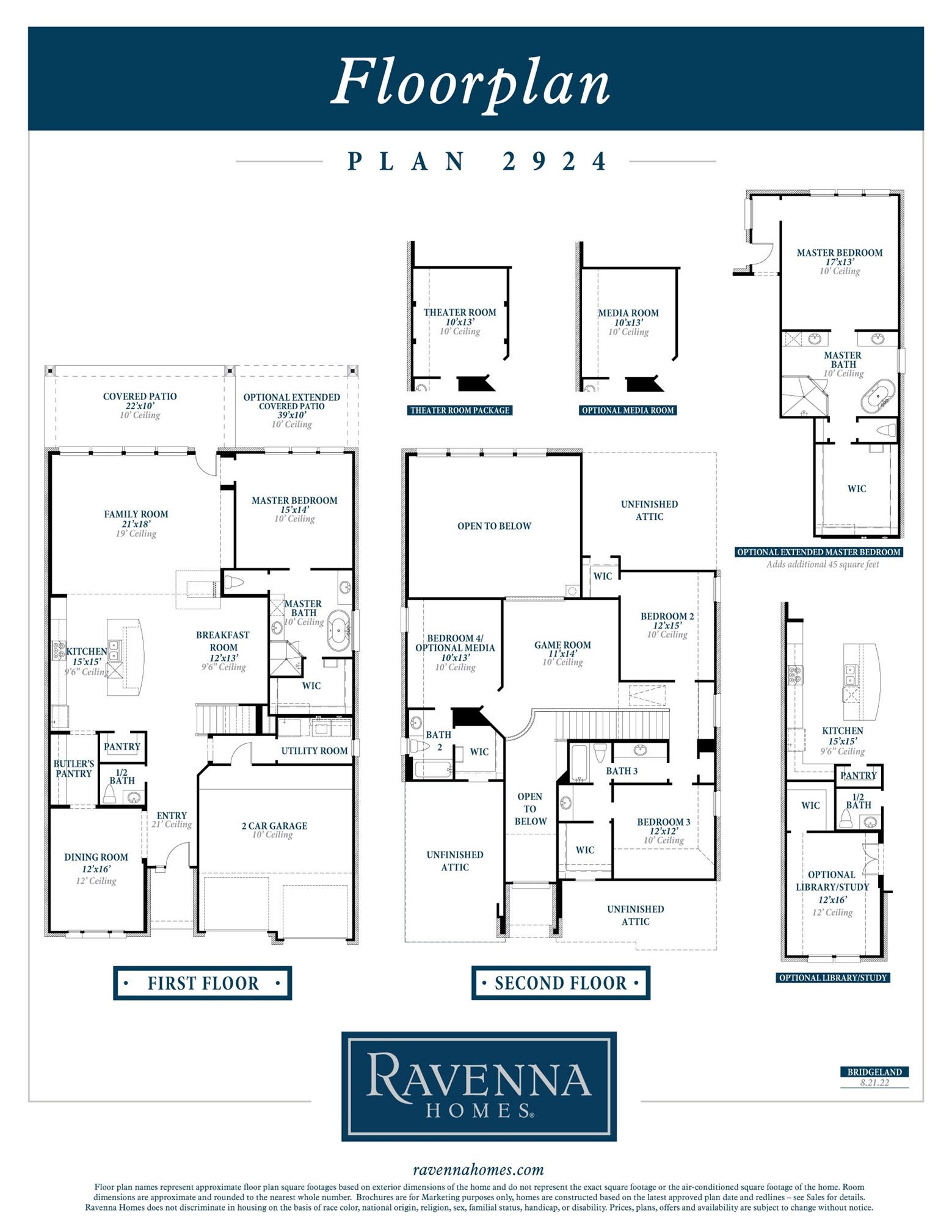 12411 Drifting Oakwood Lane, Cypress, TX 77433 Floor plan