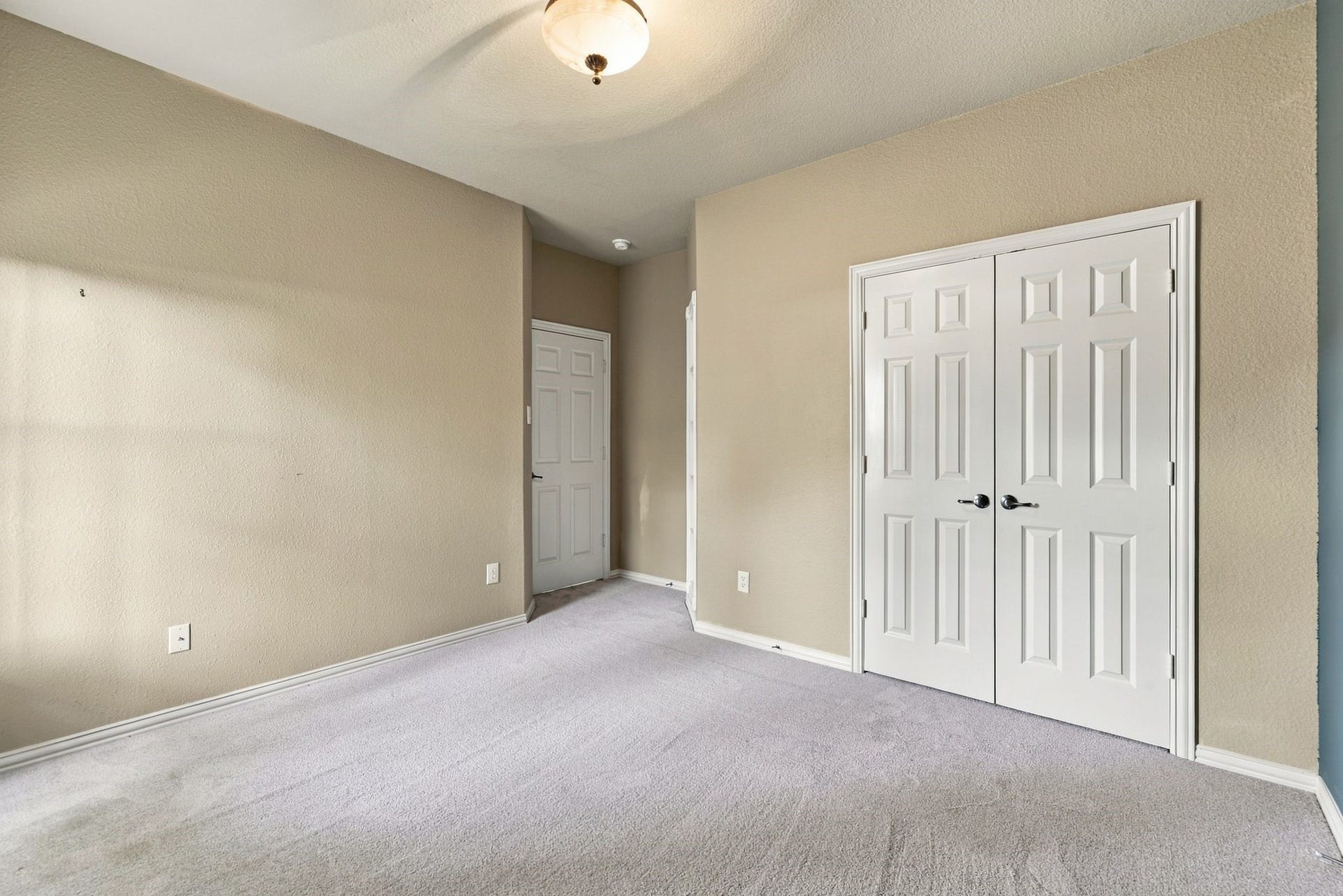 Another view of secondary bedroom.
