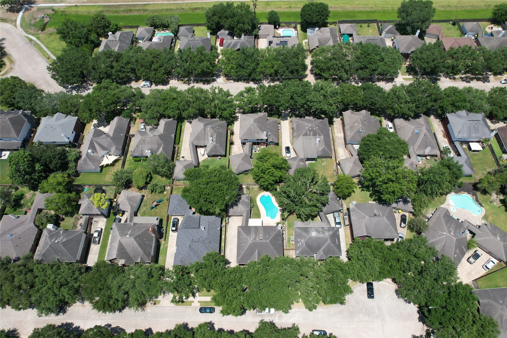 2810 White Oak Lane, Pearland, TX 77584 View of Subdivision