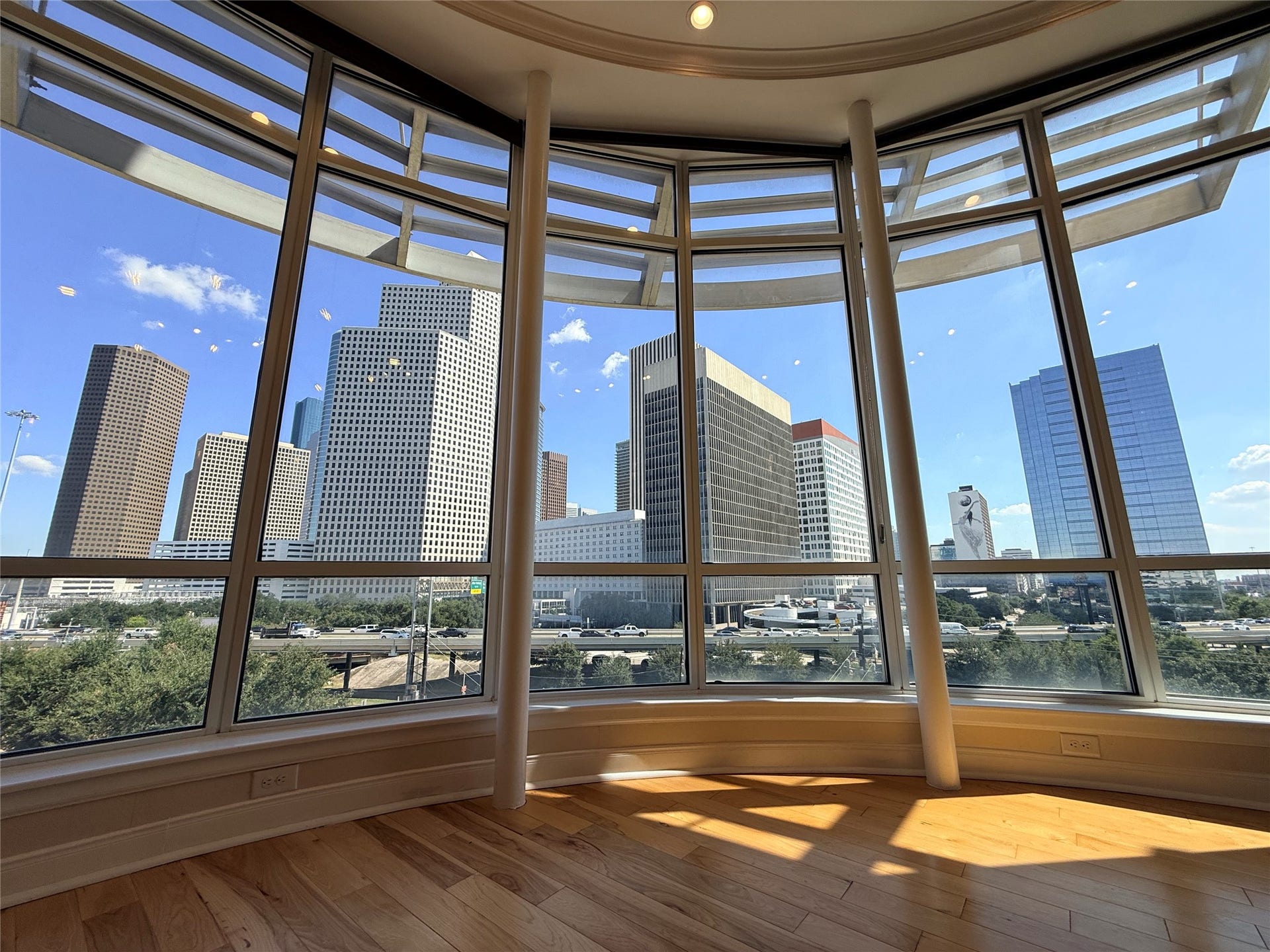 300 St Joseph Parkway, #412, Houston, TX 77002 Condo living/dining view!!