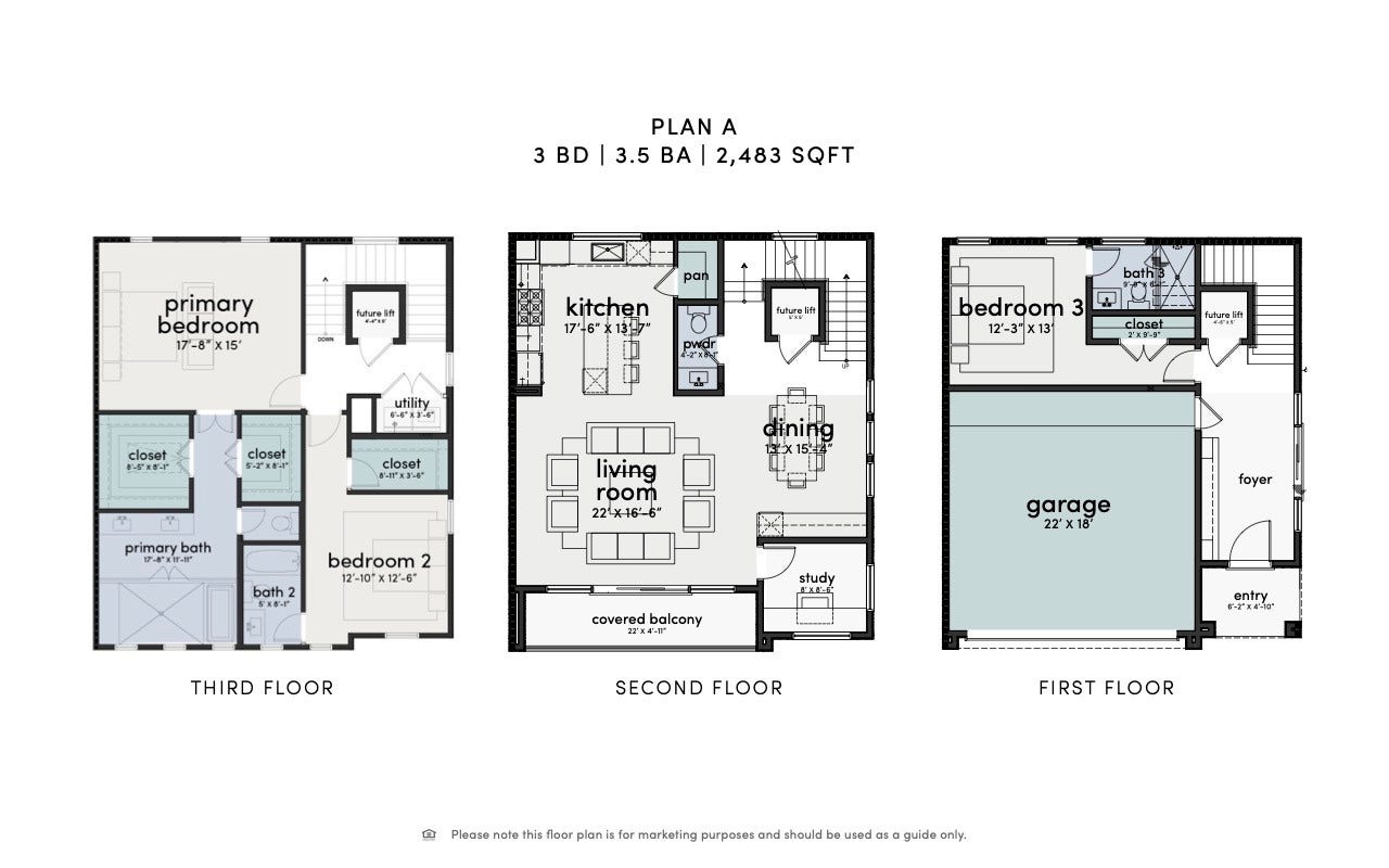 2926 Michaux Street, Houston, TX 77009 Thoughtfully designed floor plan.