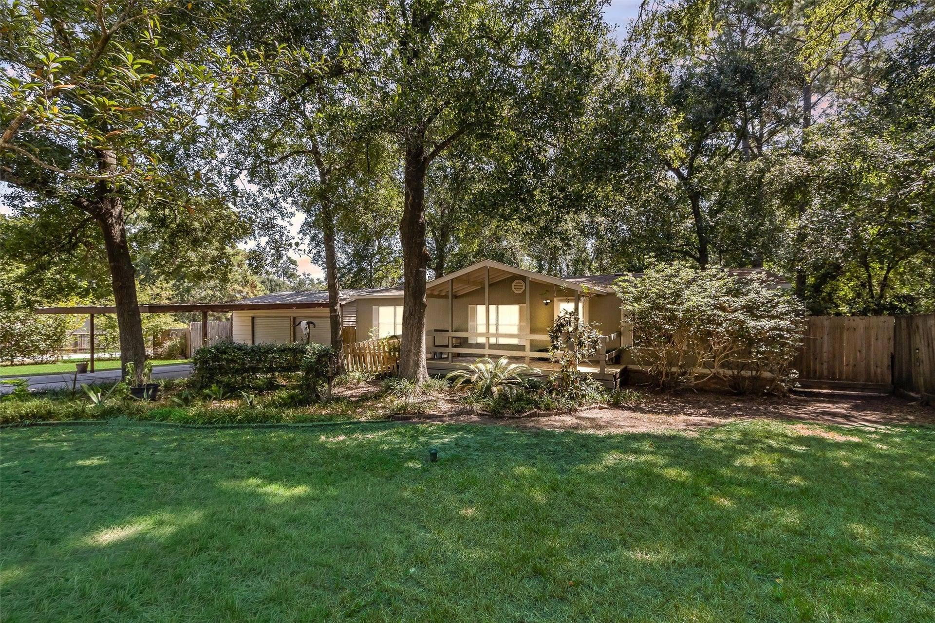 21518 Rezanof Road, Humble, TX 77338 Over half an acre of beautiful mature trees