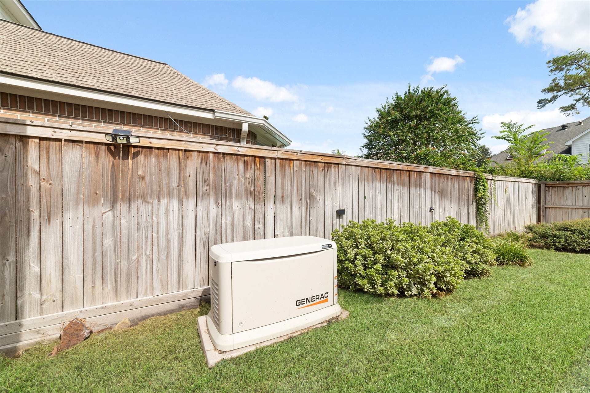 16114 Lafone Drive, Spring, TX 77379 Whole home generator provides added convenience and peace of mind year round.