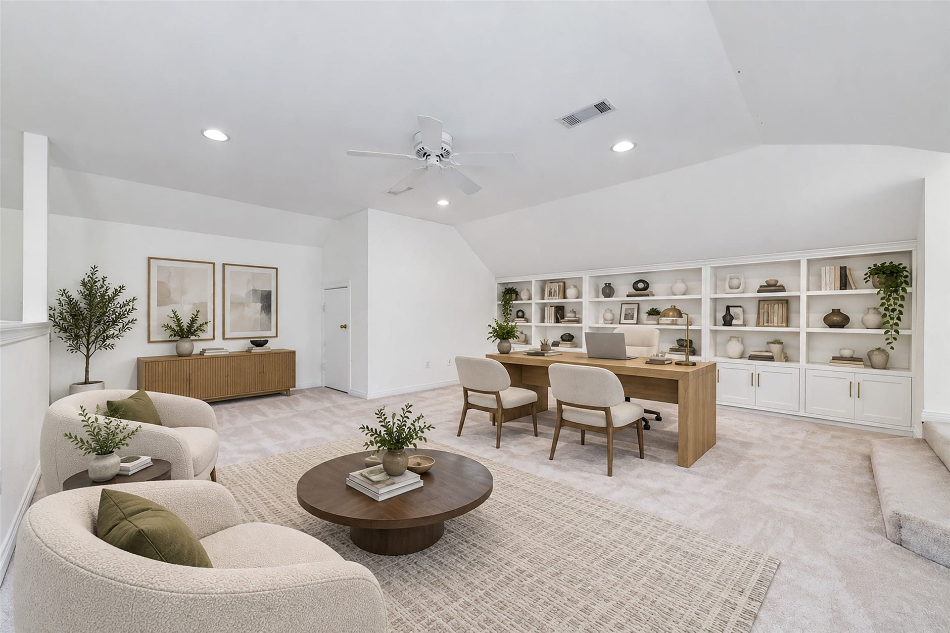 16114 Lafone Drive, Spring, TX 77379 Third floor game room offers an incredible amount of additional space can be used for an additional home office, gameroom or even a home gym.