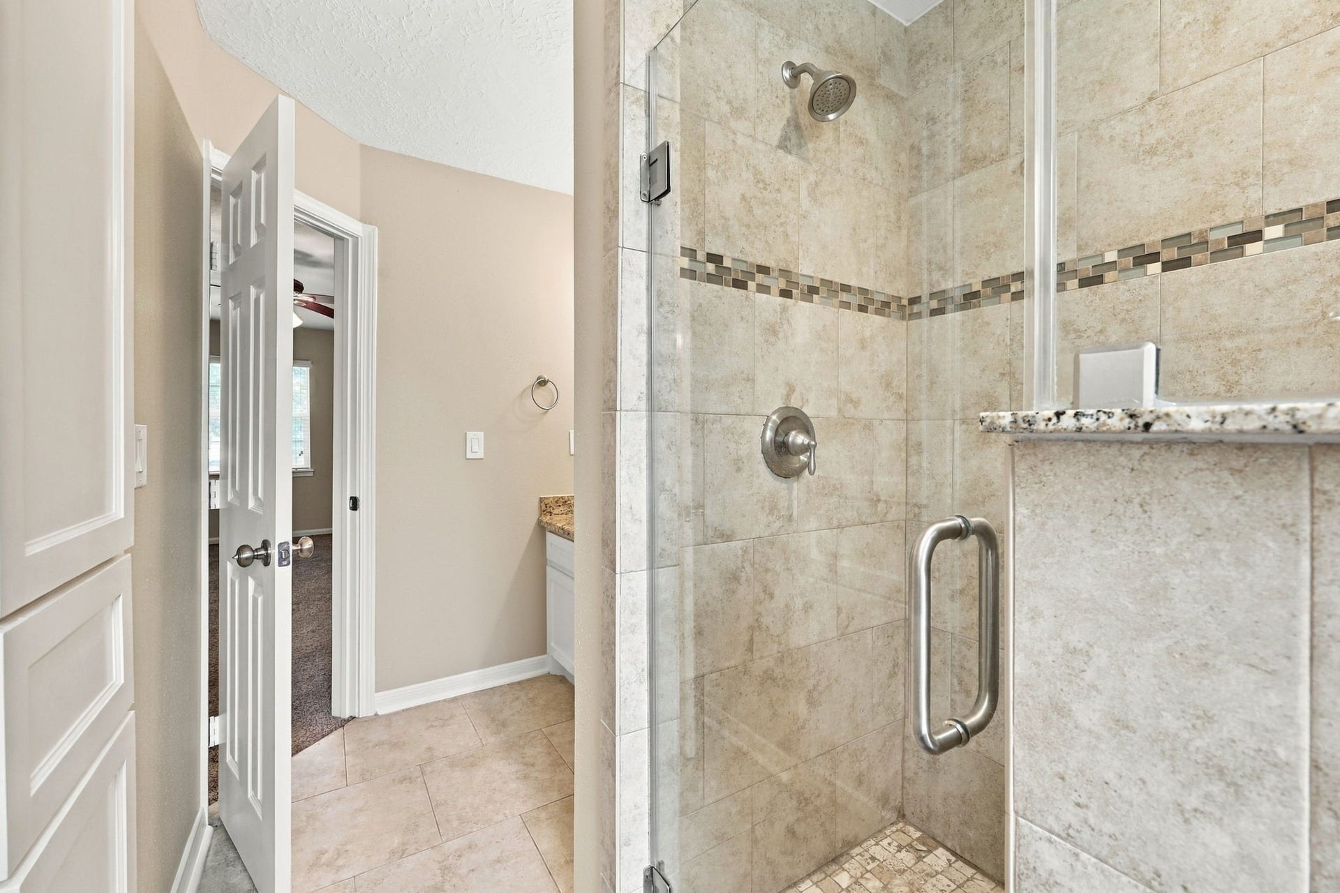 11310 Olympia Drive, Houston, TX 77077 Another view of this amazing walk-in shower.