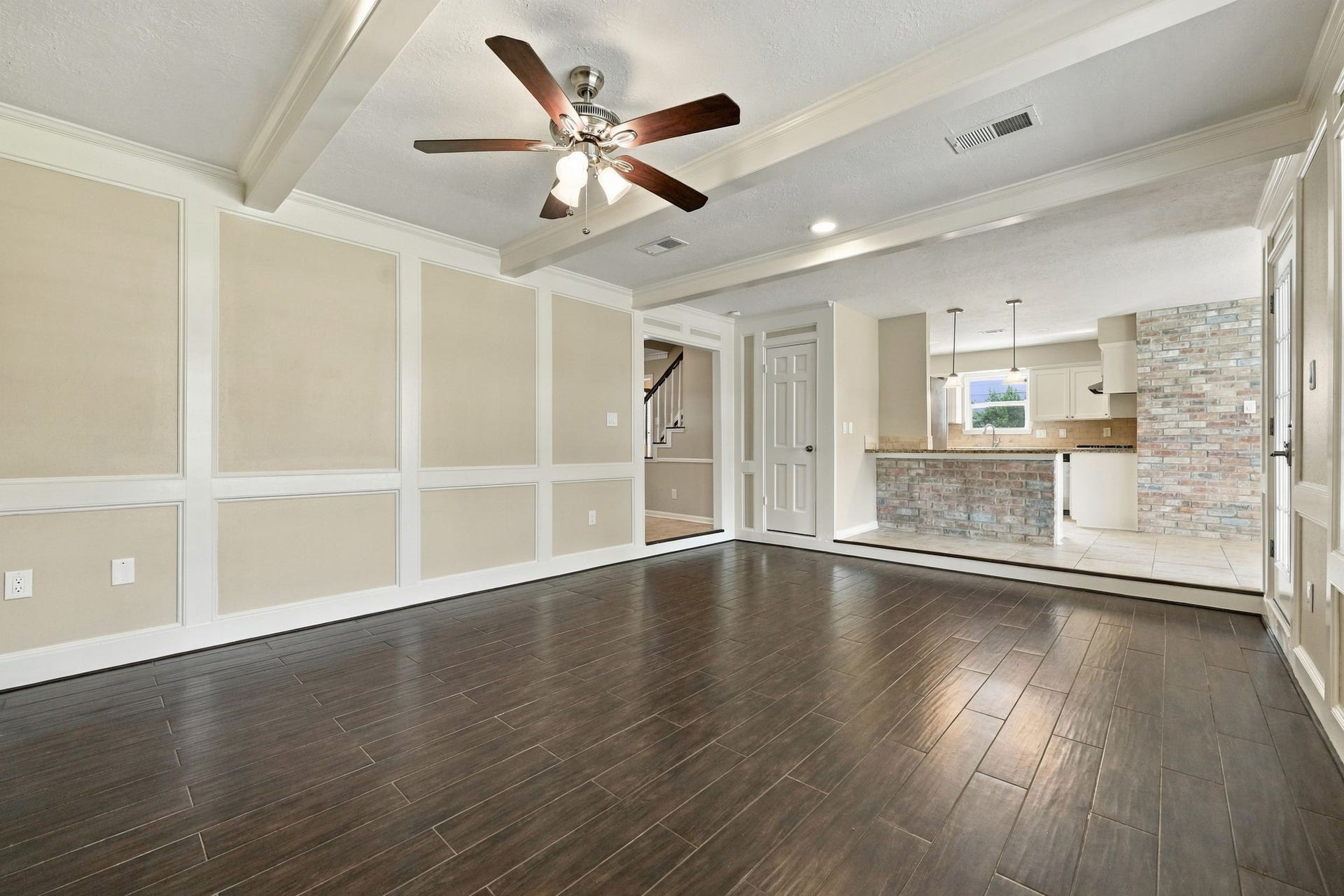 11310 Olympia Drive, Houston, TX 77077 View of the Den towards the Kitchen.