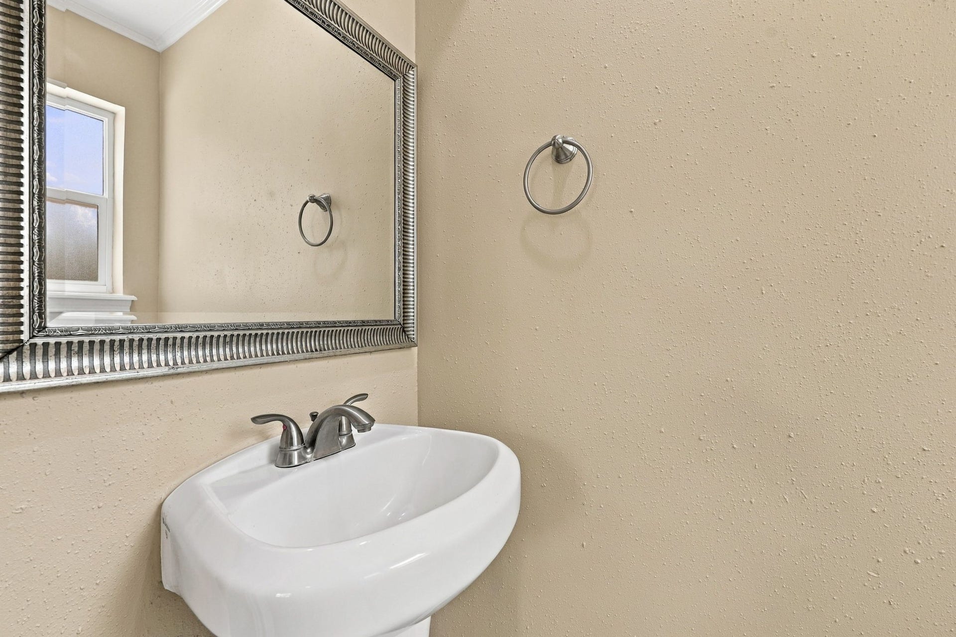 11310 Olympia Drive, Houston, TX 77077 Half Bathroom located downstairs.
