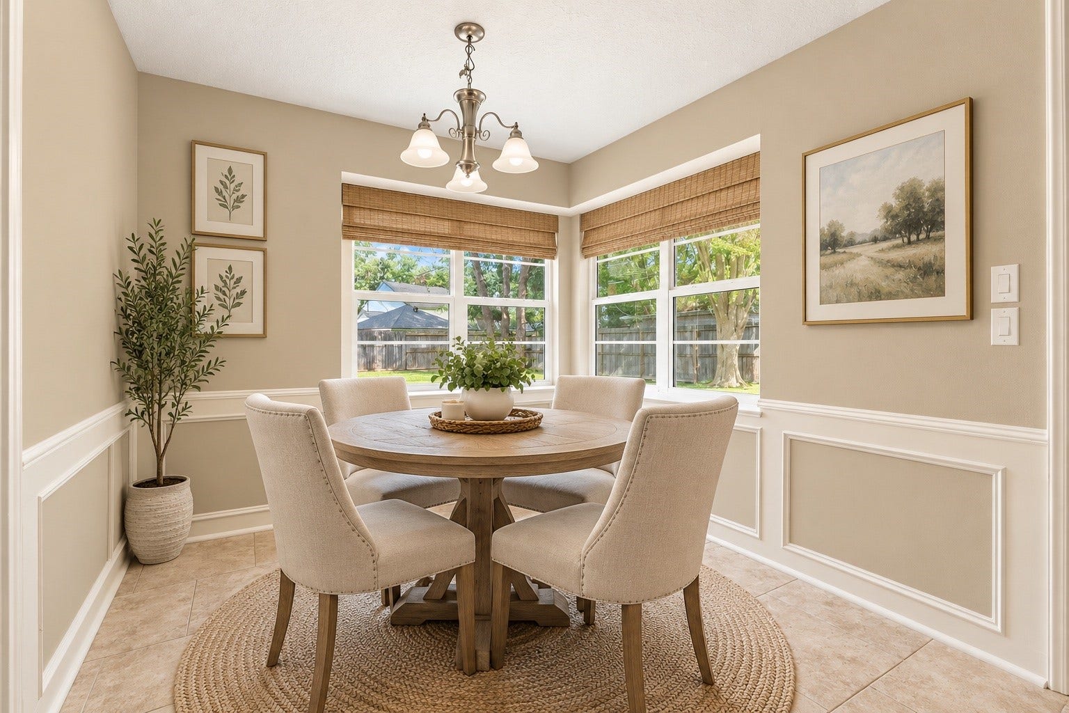 11310 Olympia Drive, Houston, TX 77077 Breakfast Room - Virtually Staged.