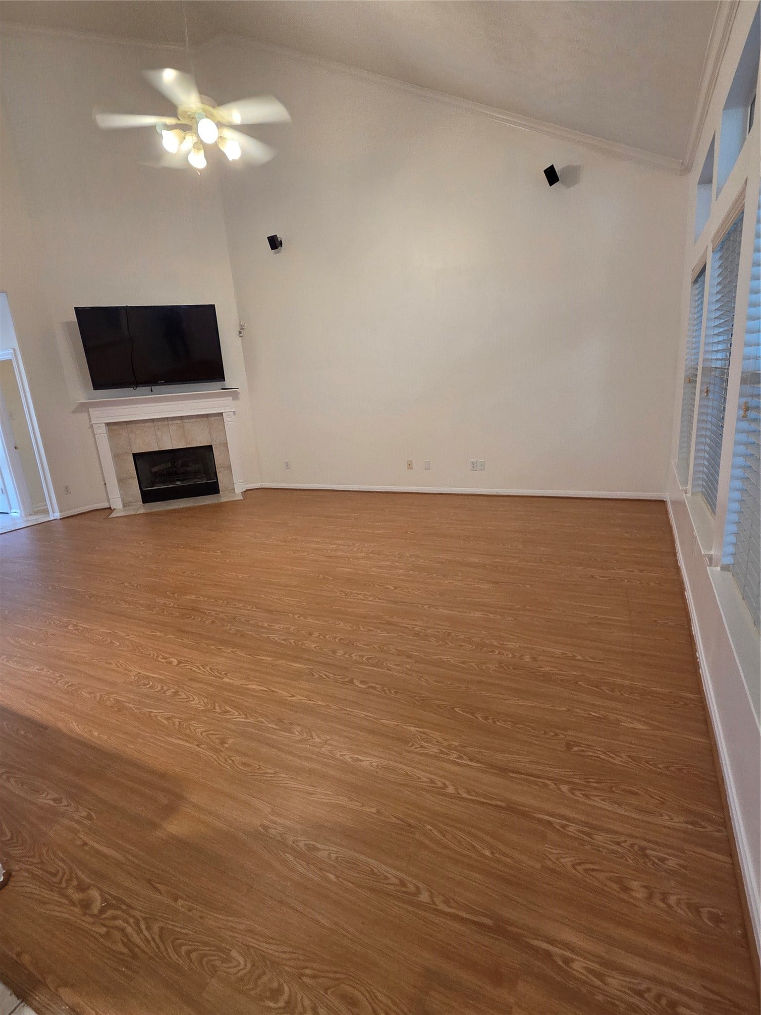 1313 Romero Drive, Pearland, TX 77581 Living Room with a fireplace