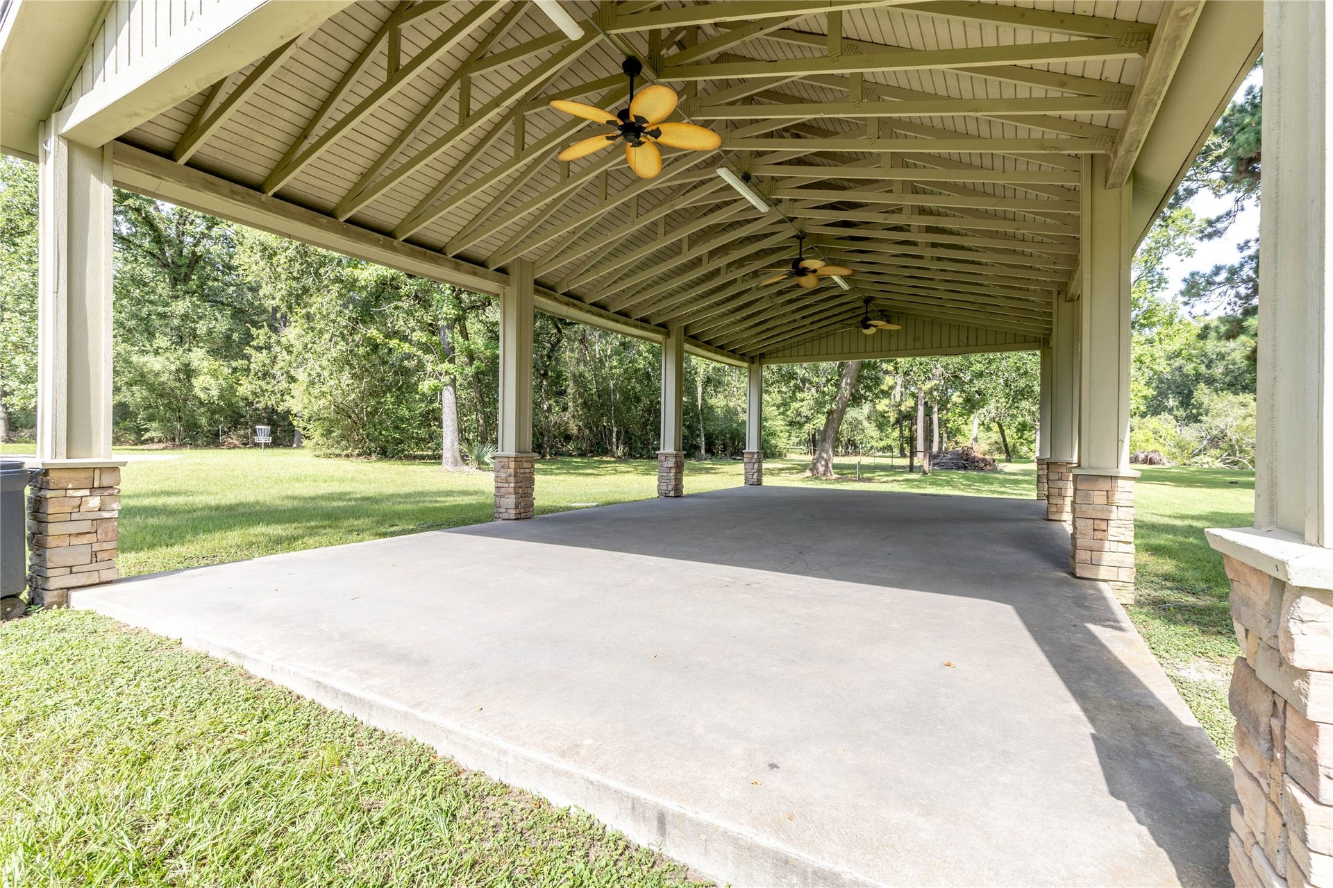 Yes, there is even a pavilion in the neighborhood!