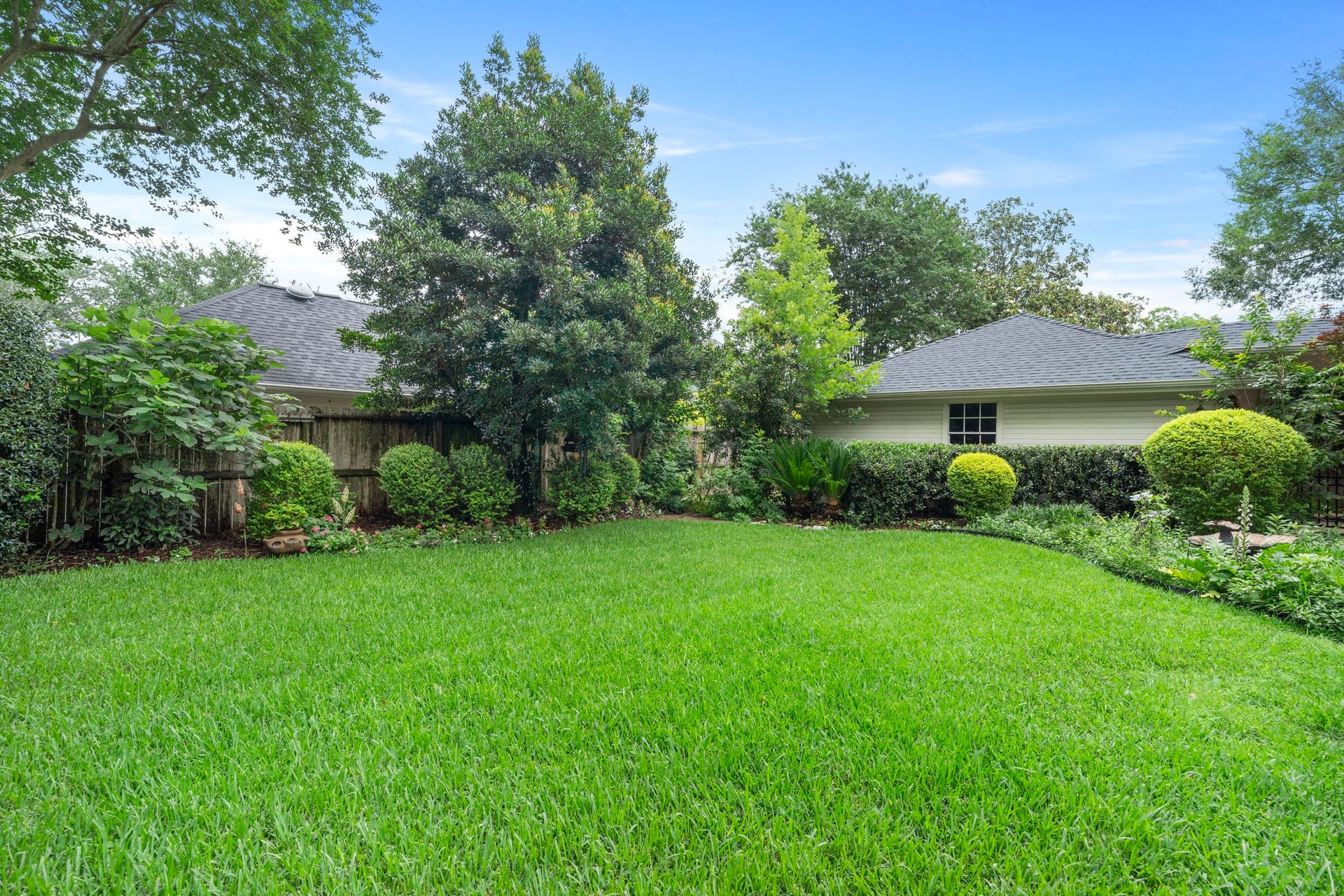 23 Saint Simons Court, Sugar Land, TX 77479 With a generous backyard, theres plenty of room to design and add a pool.