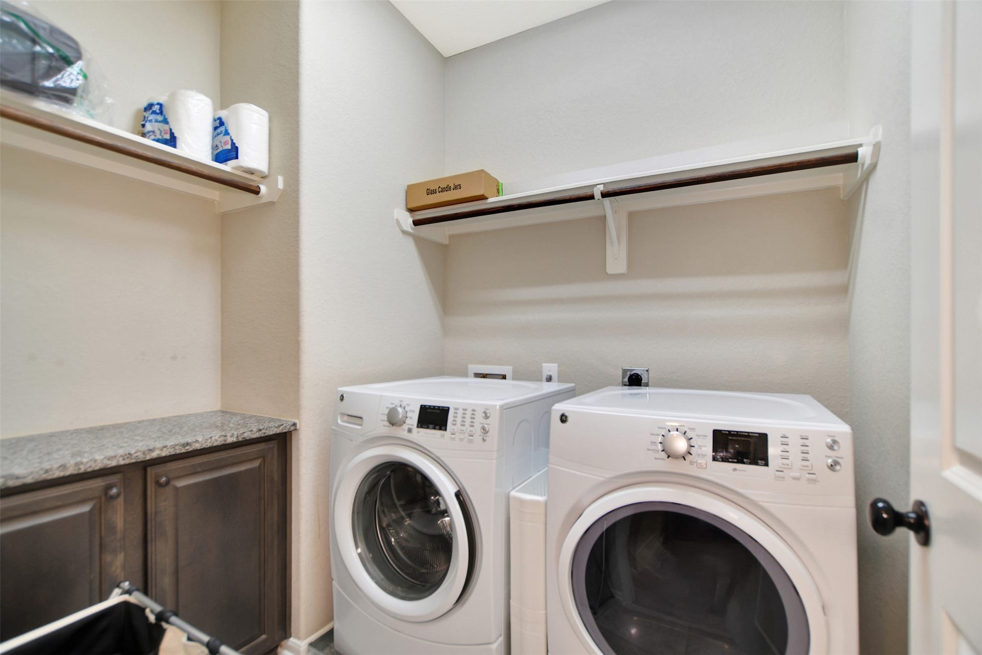 Laundry area. Washer and Dryer are included.